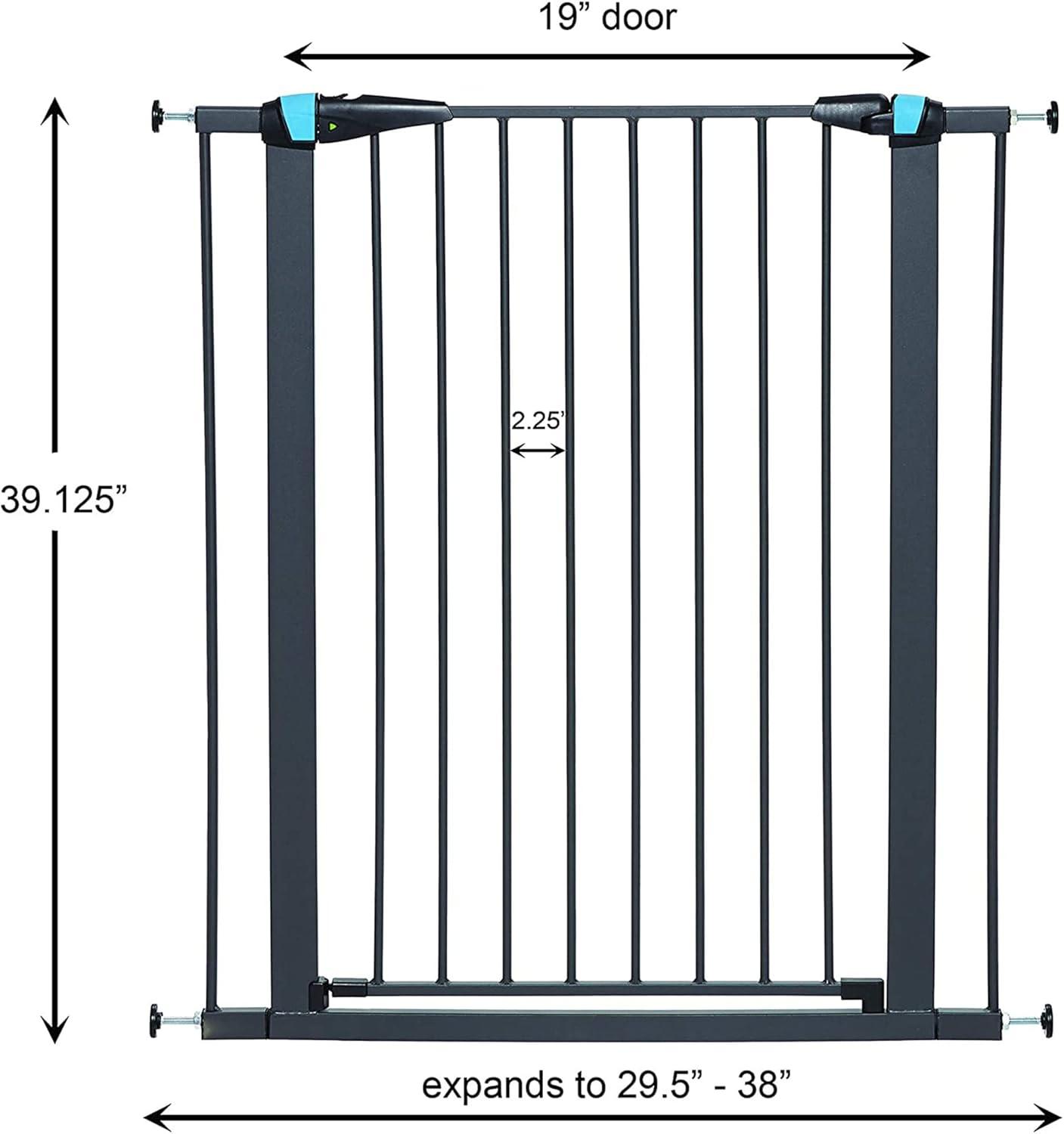Midwest Homes For Pets MidWest Homes for Pets Gate/ Walk-thru Steel Pet Gate