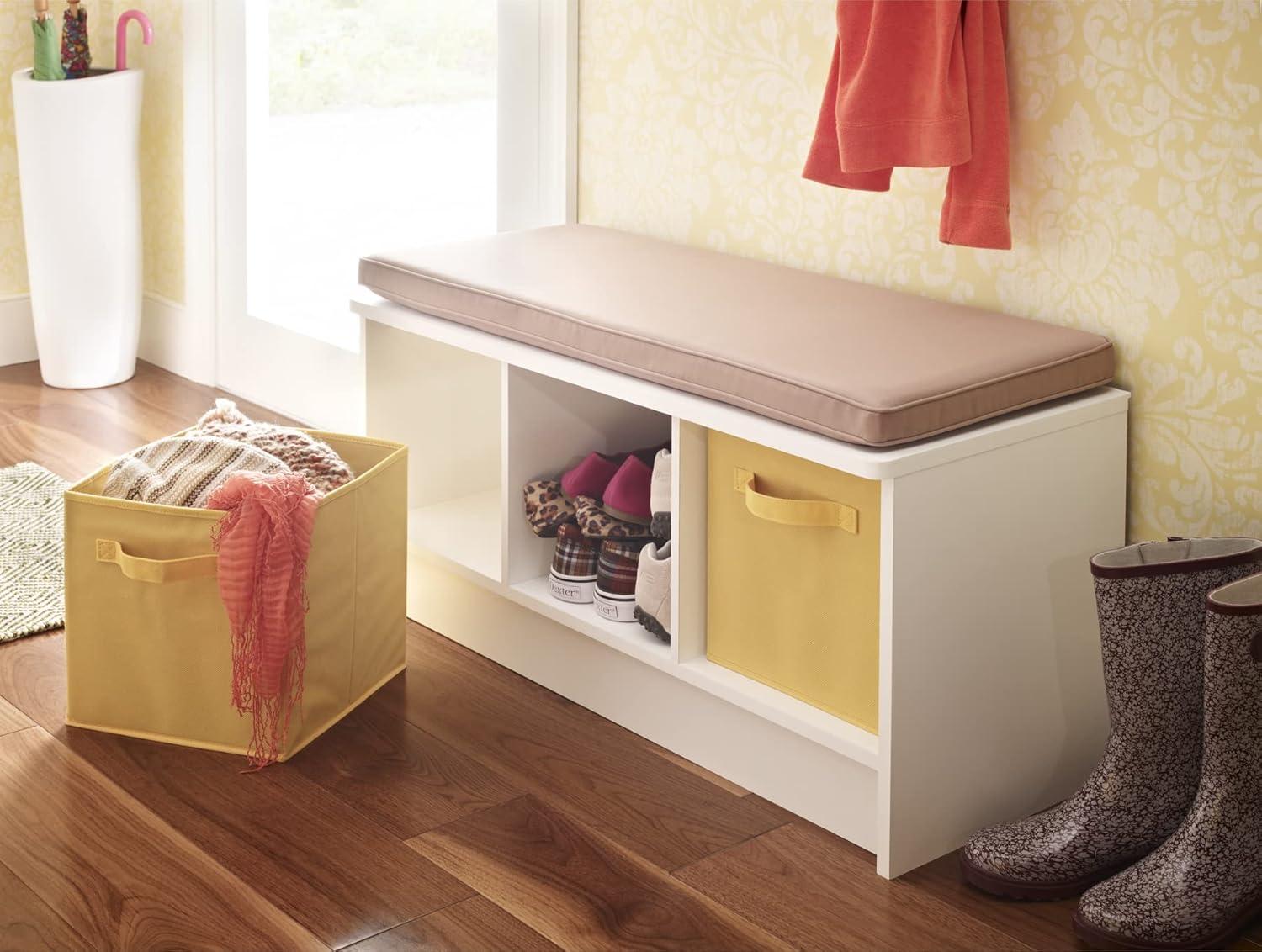 ClosetMaid Cubeicals 3 Pair Shoe Storage Bench