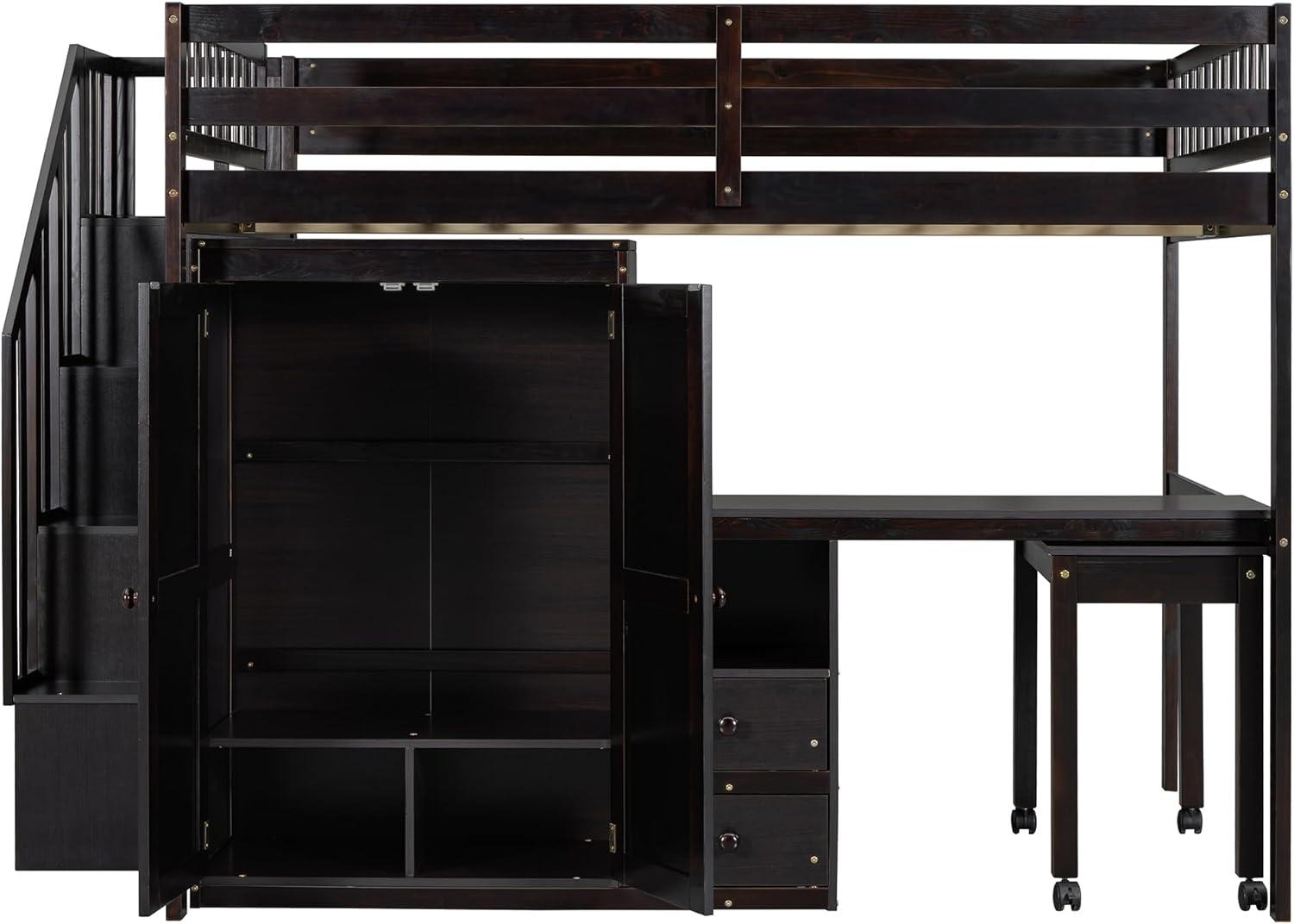 Reprise Designs Desk & Wardrobe – Space-Saving Multifunctional Loft Bed