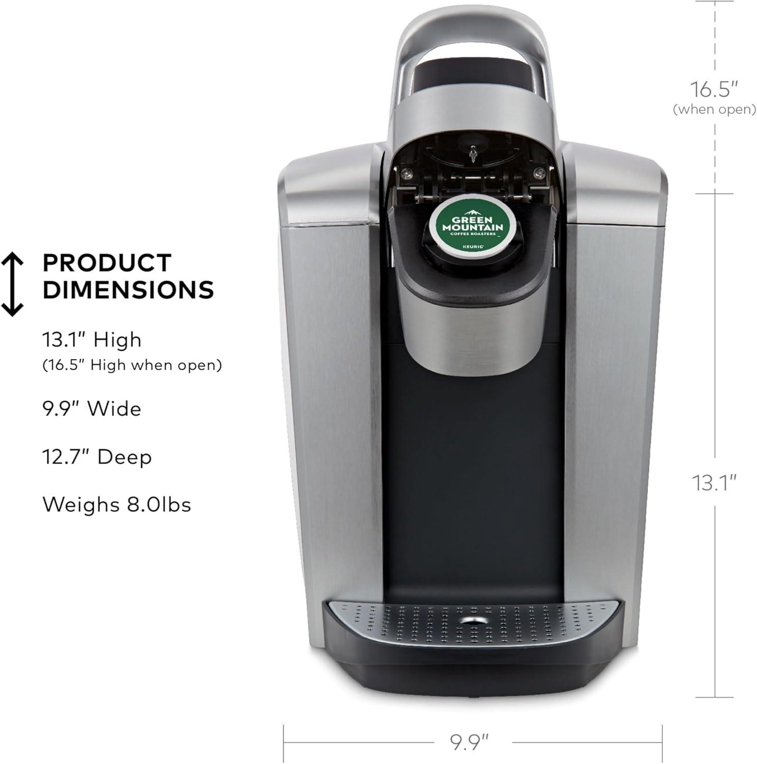 Keurig K-Elite Single-Serve K-Cup Pod Coffee Maker with Iced Coffee Setting and Strength Control