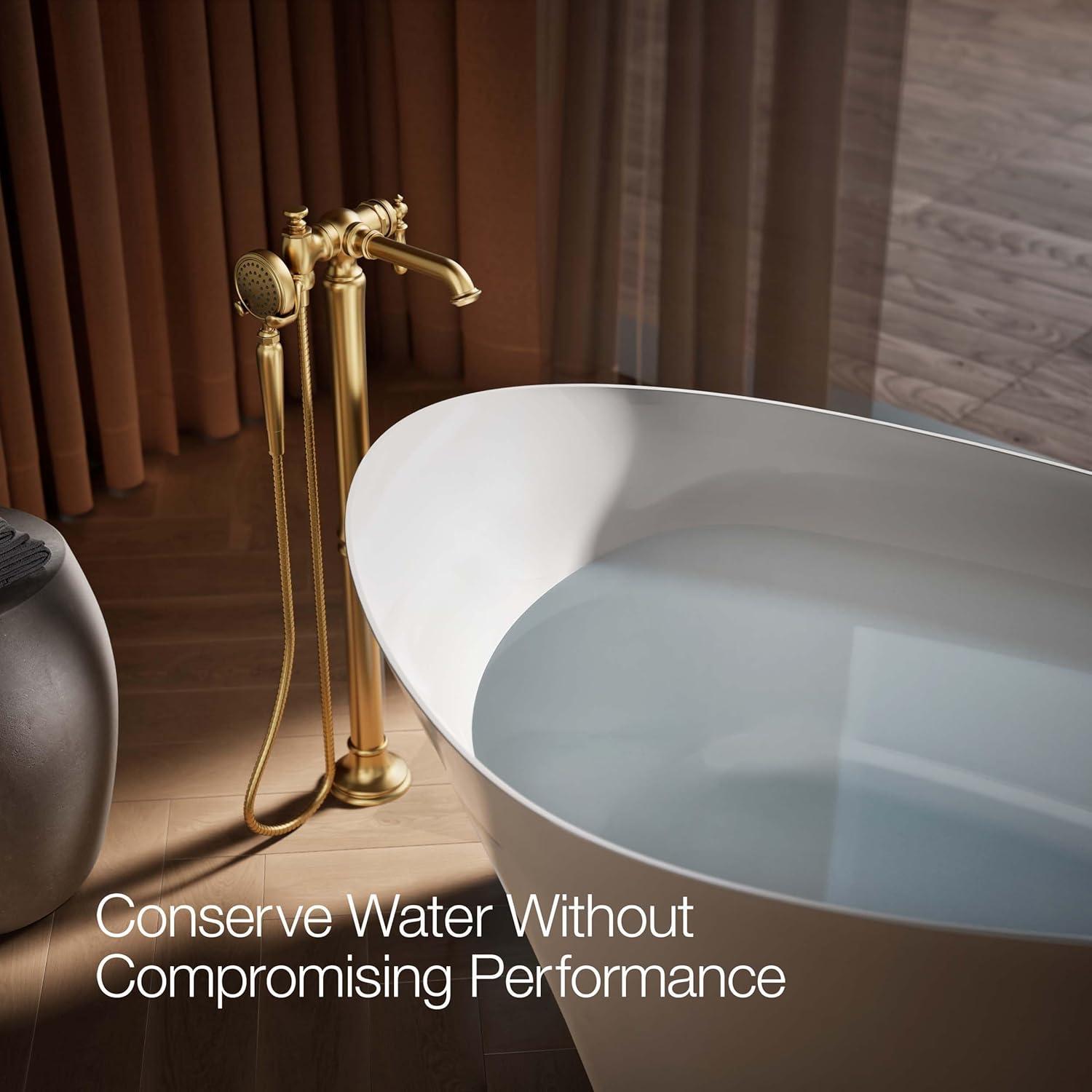 Artifacts® Single Handle Floor Mounted Clawfoot Tub Faucet