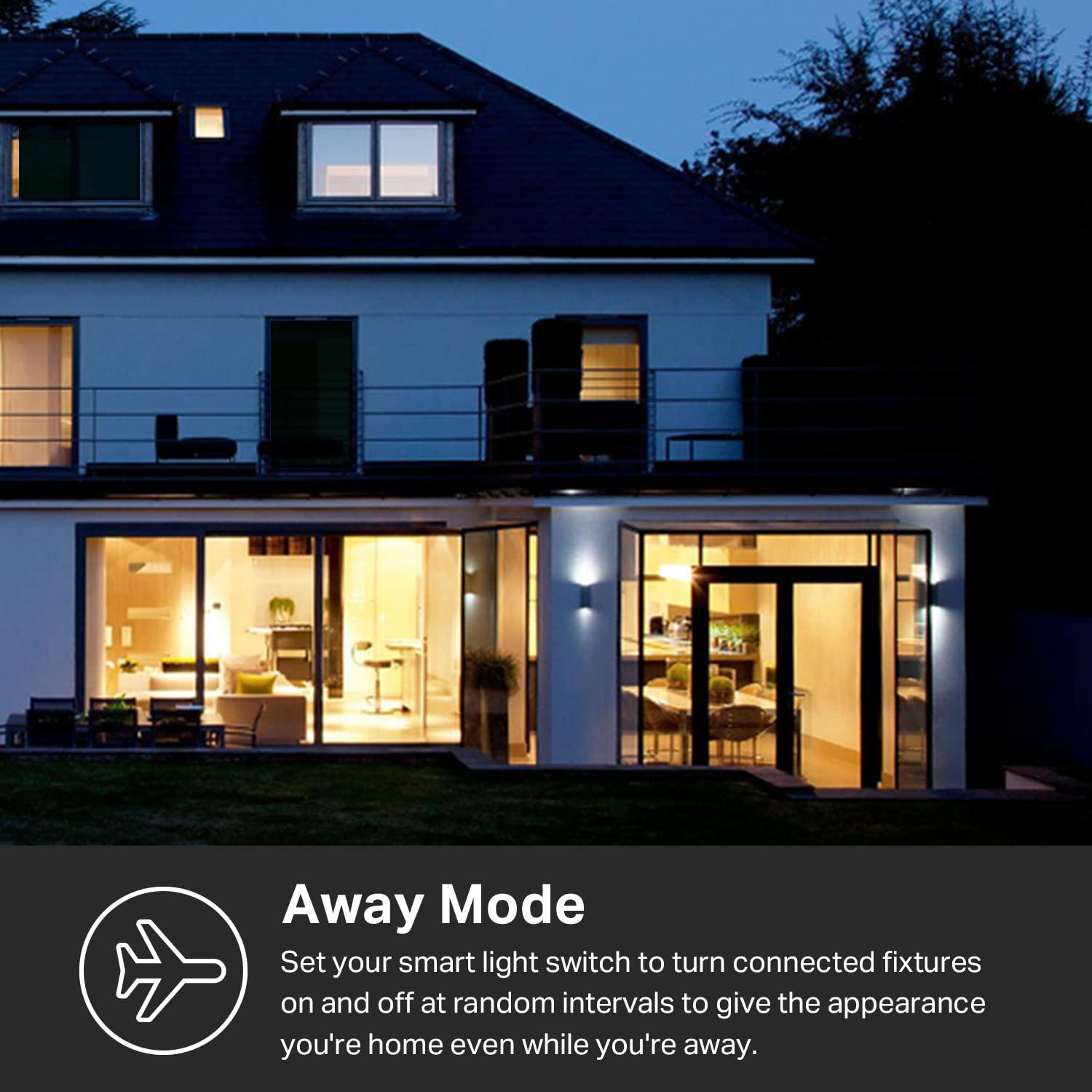 TP-Link Kasa Smart Wi-Fi Light Switch 3-Pack, HomeKit KS200P3