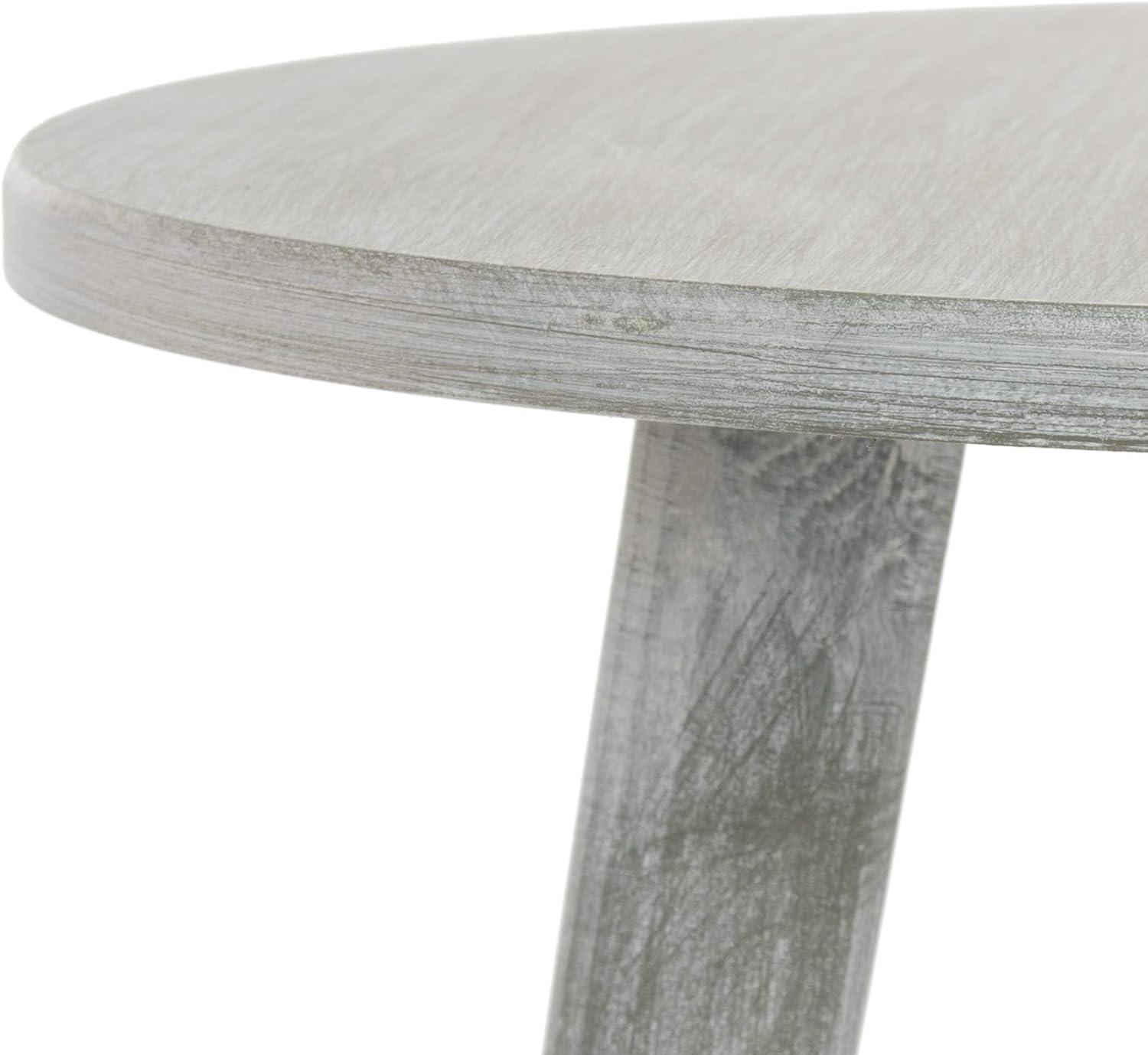 Orion Round Accent Table - ACC5700C - Slate/Grey - Safavieh