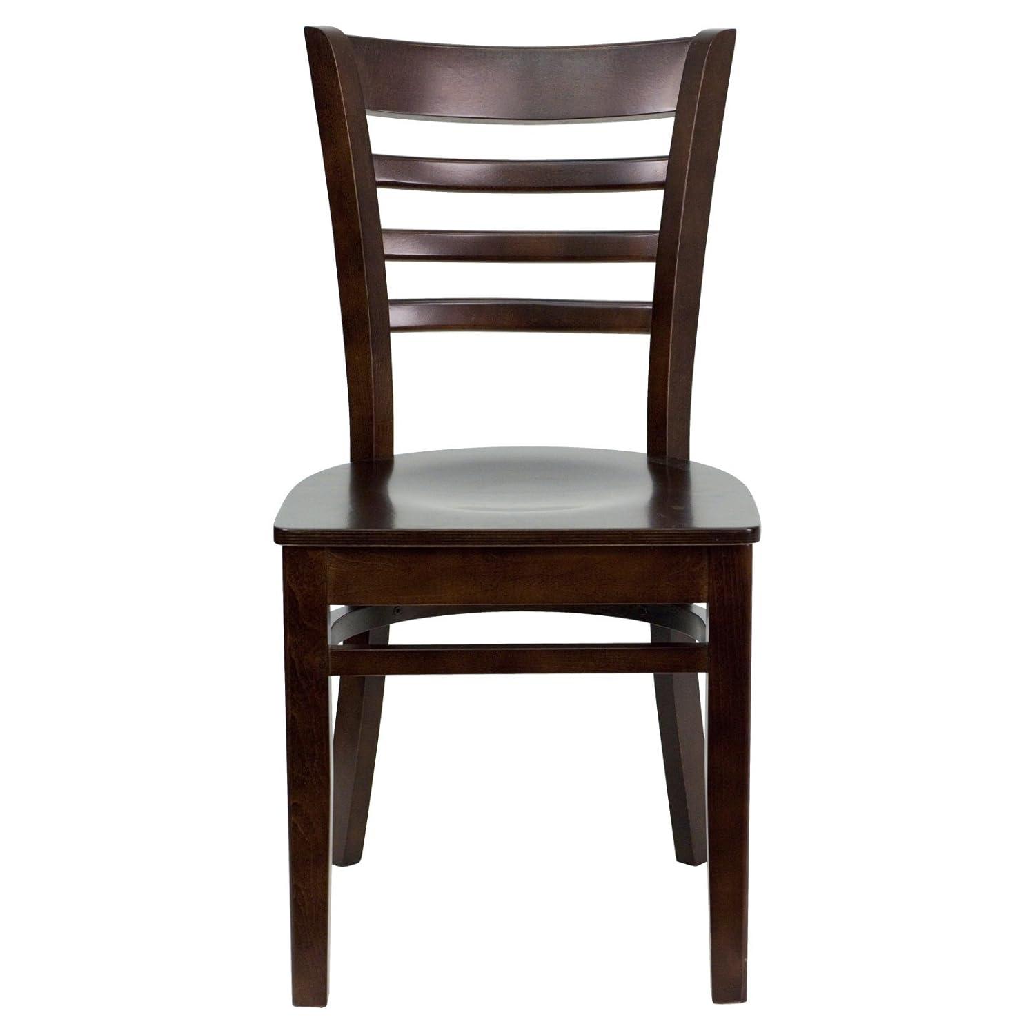 Red Barrel Studio® Ladder Back Wooden Restaurant Chair