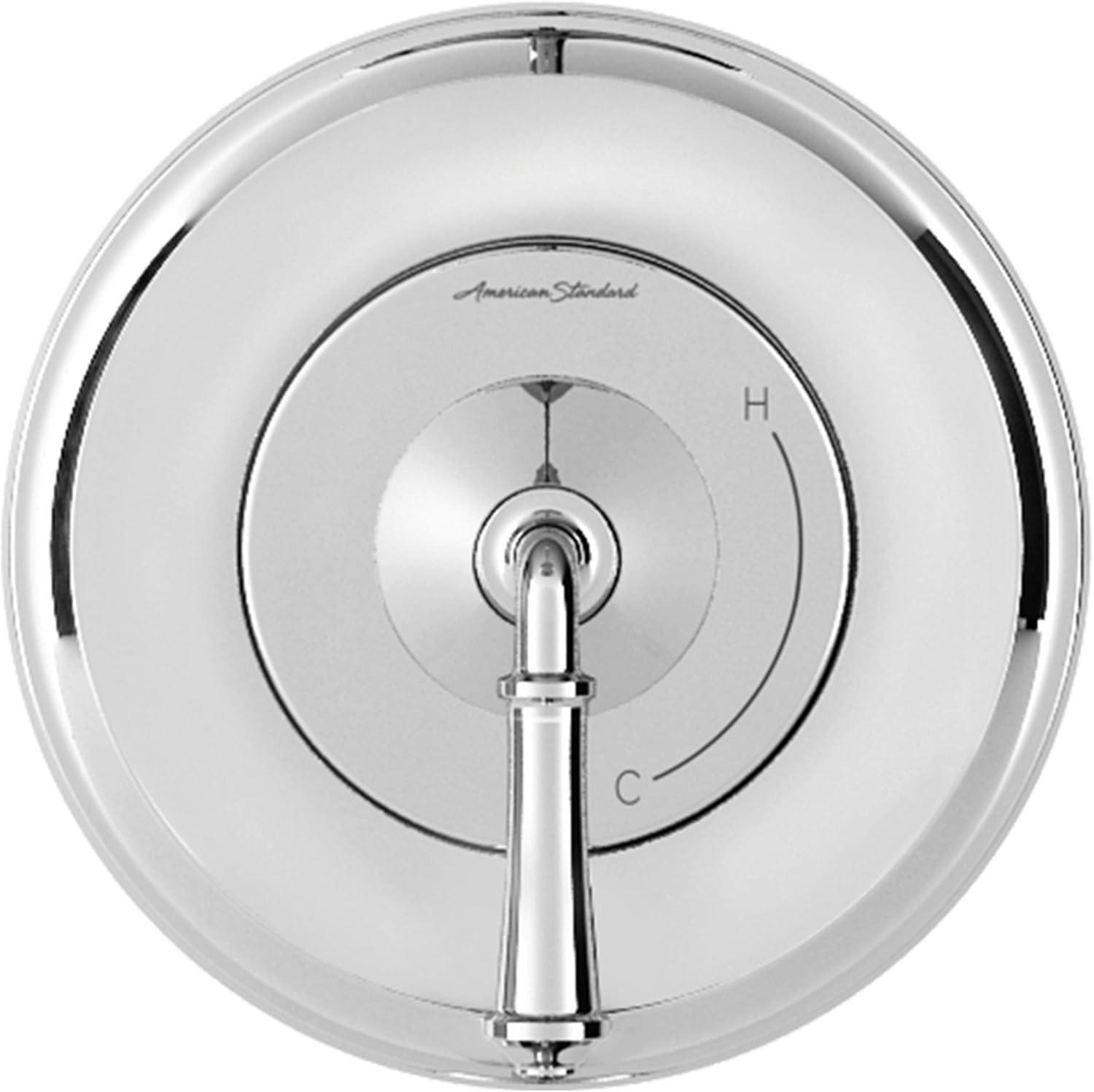 American Standard Silver Shower Valve Trim, 7.81"