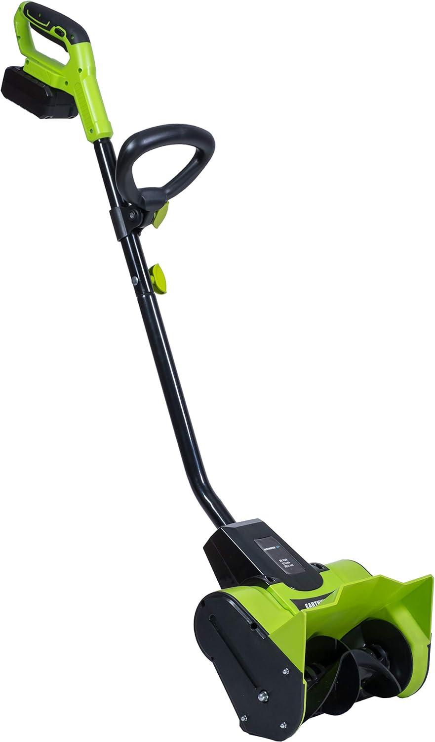 Earthwise Green 20-Volt 12-Inch Cordless Electric Snow Thrower