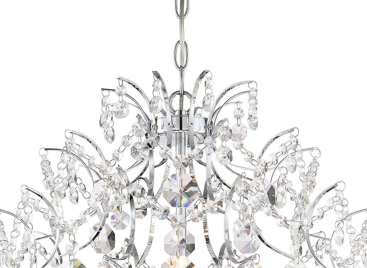 Minka Lavery Isabella's Crown 6 - Light Dimmable Globe Chandelier