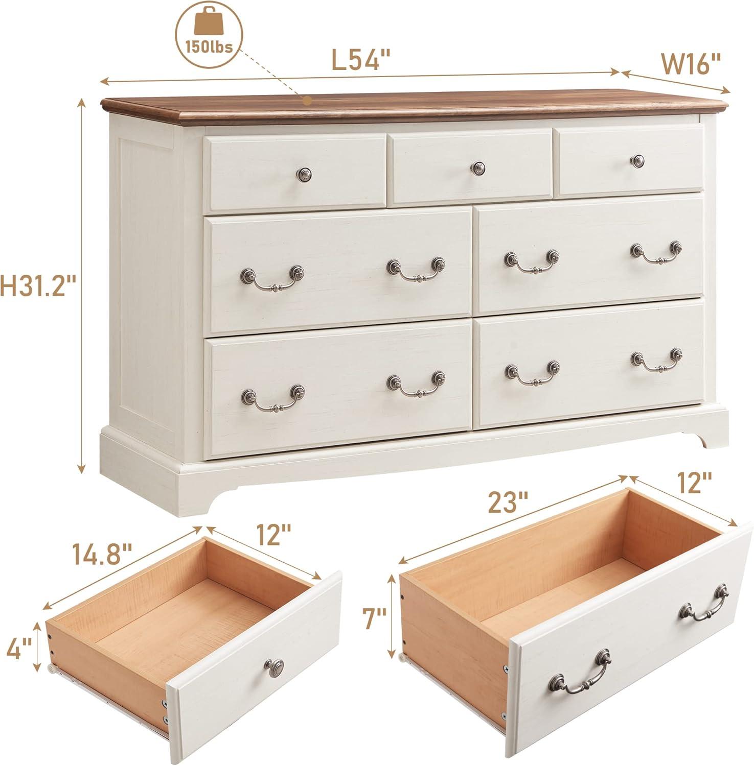 OKD Fireplace TV Stand for TVs up to 80",Farmhouse Entertainment Center with 42" Fireplace & LED Lights, White