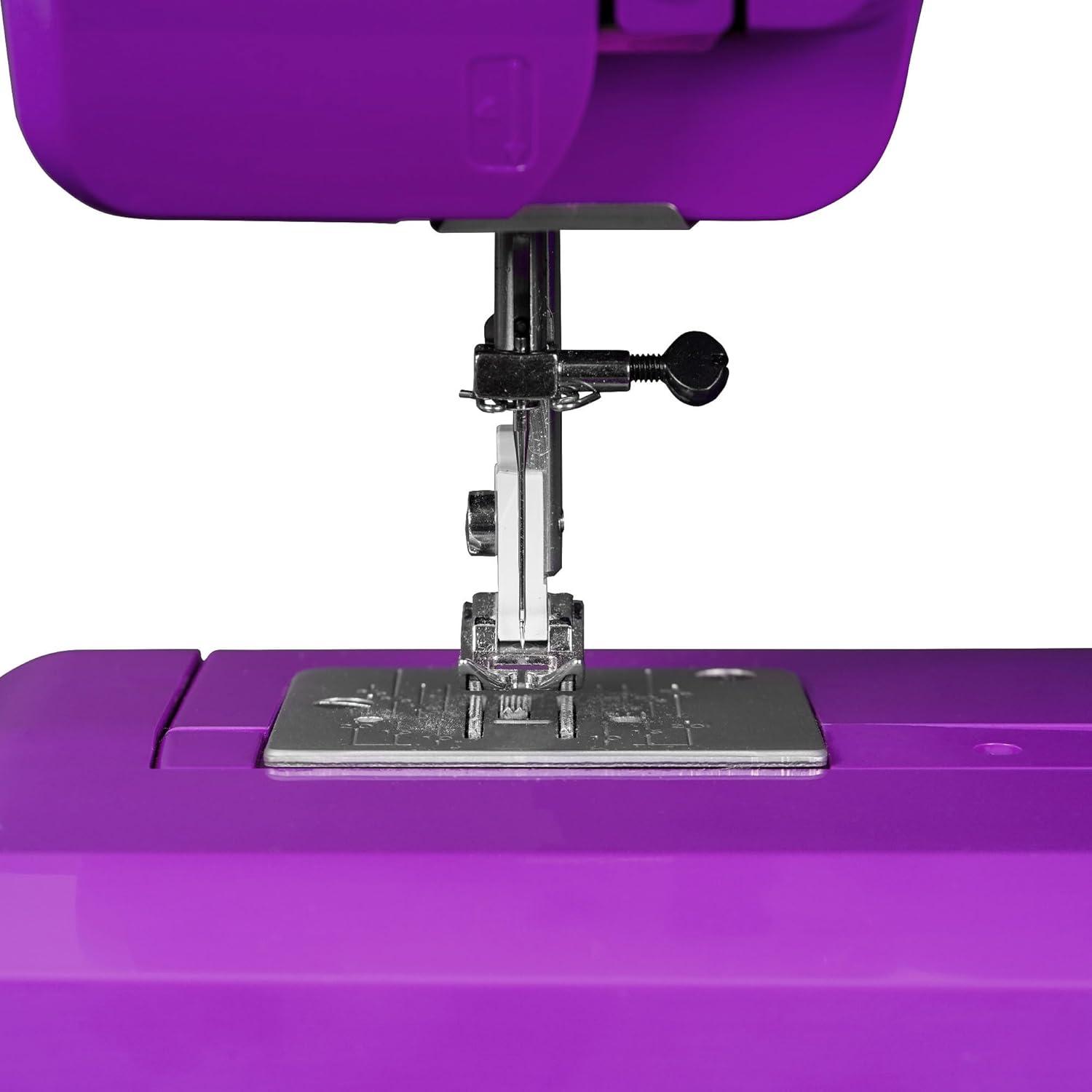 Purple Majesty 12" Easy-to-Use Sewing Machine