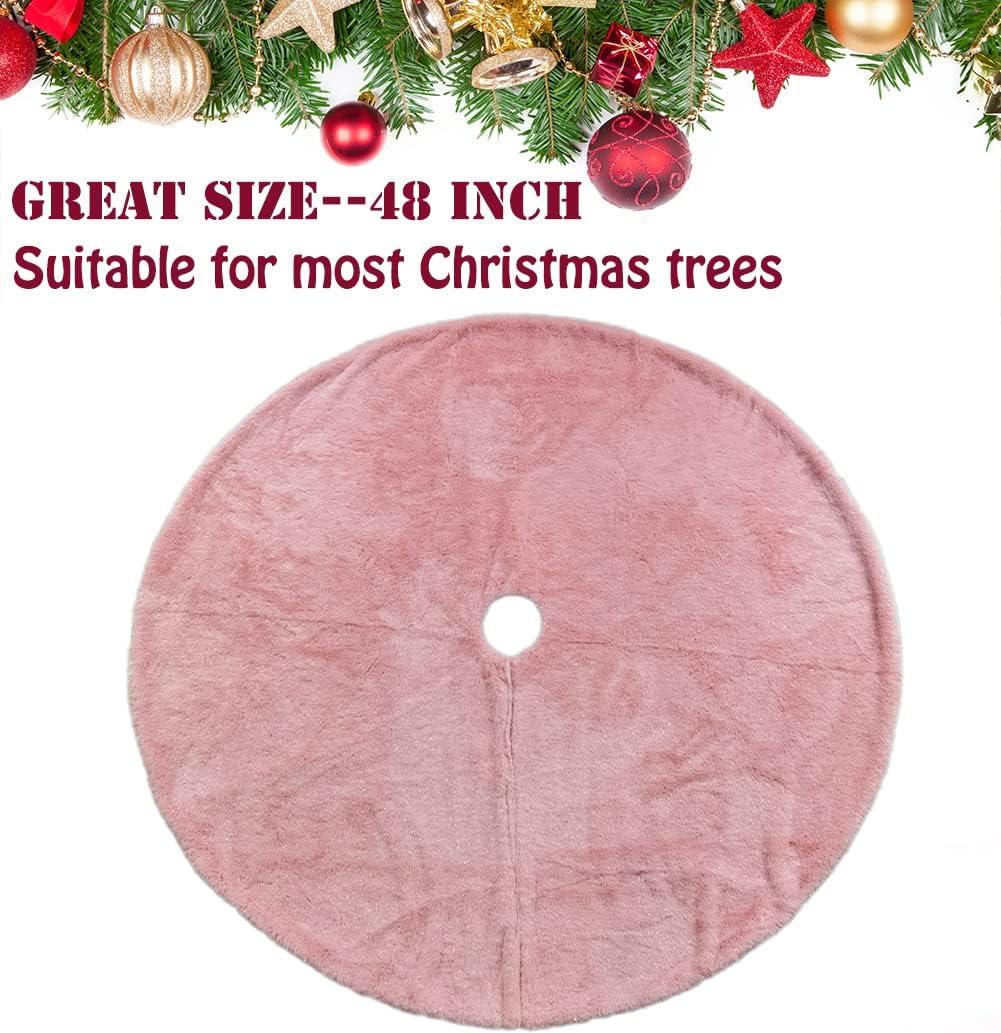 Faux Fur Tree Skirt