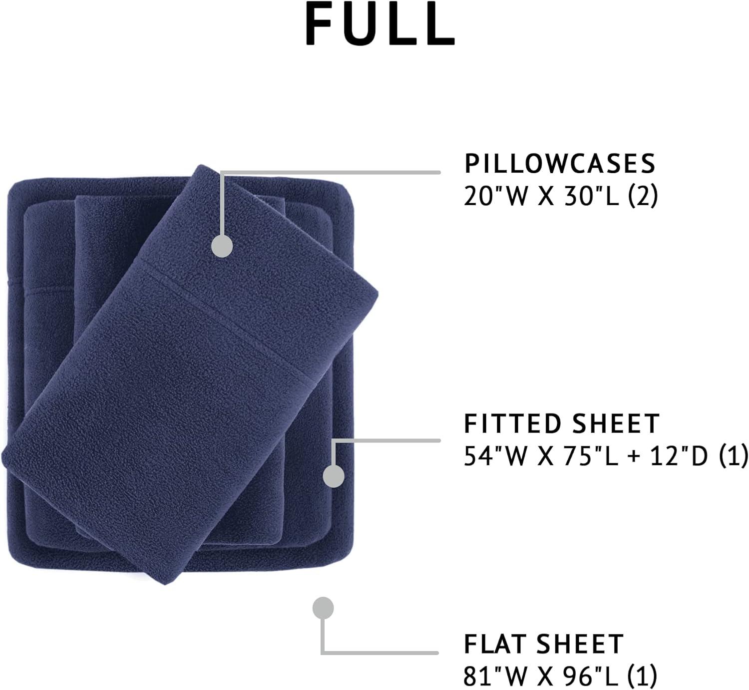 Micro Fleece Sheet Set - True North by Sleep Philosophy