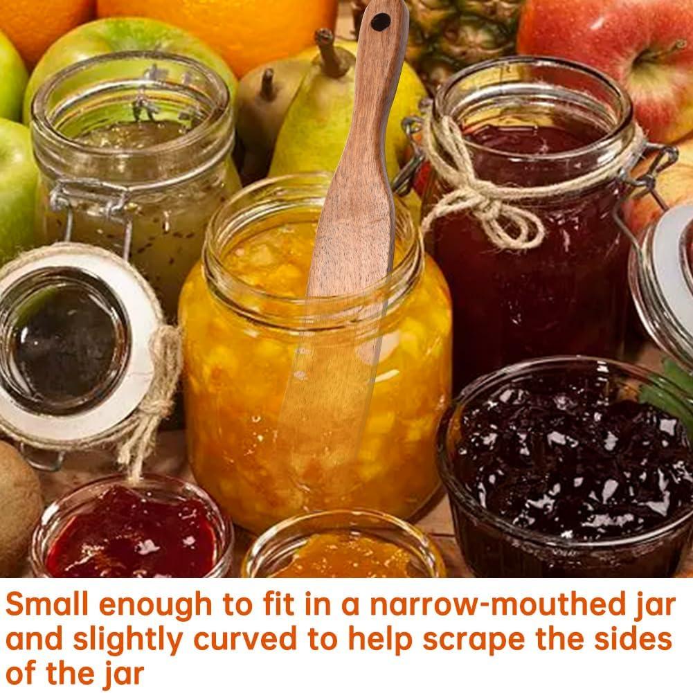 Wooden Kitchen Utensils Set of 2, Wooden Utensils for Cooking, stirring, Mixing, Serving