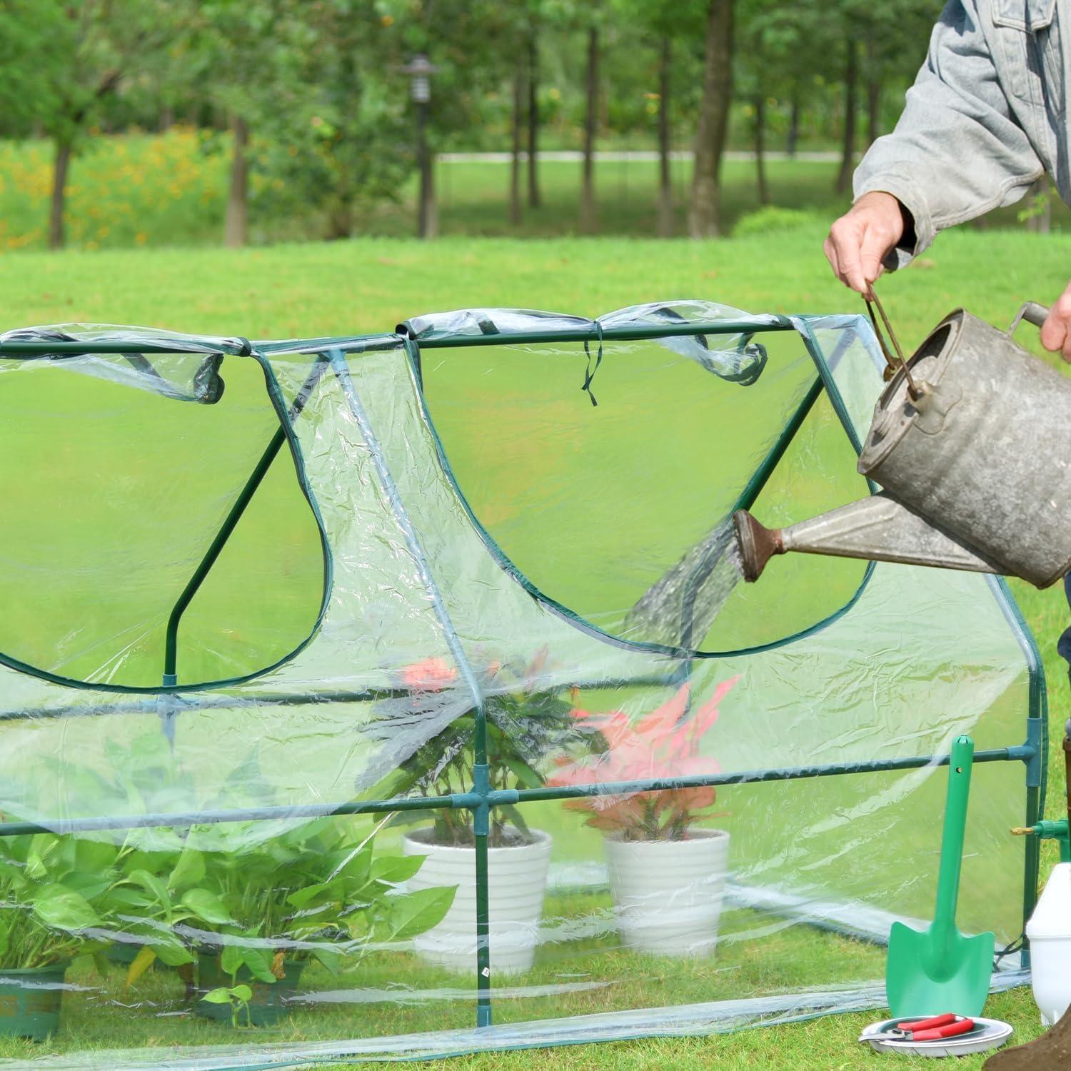 6' W x 3' D Greenhouse