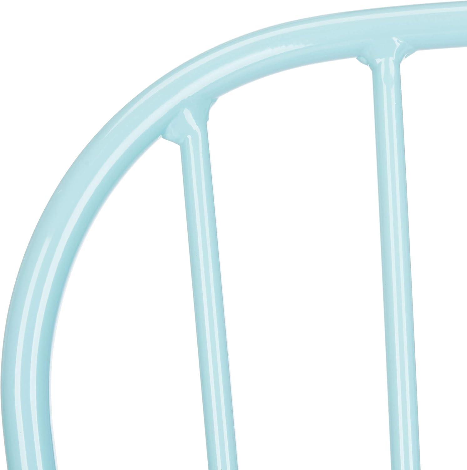 SAFAVIEH Everleigh Outdoor Patio Side Chair, Baby Blue, Set of 2