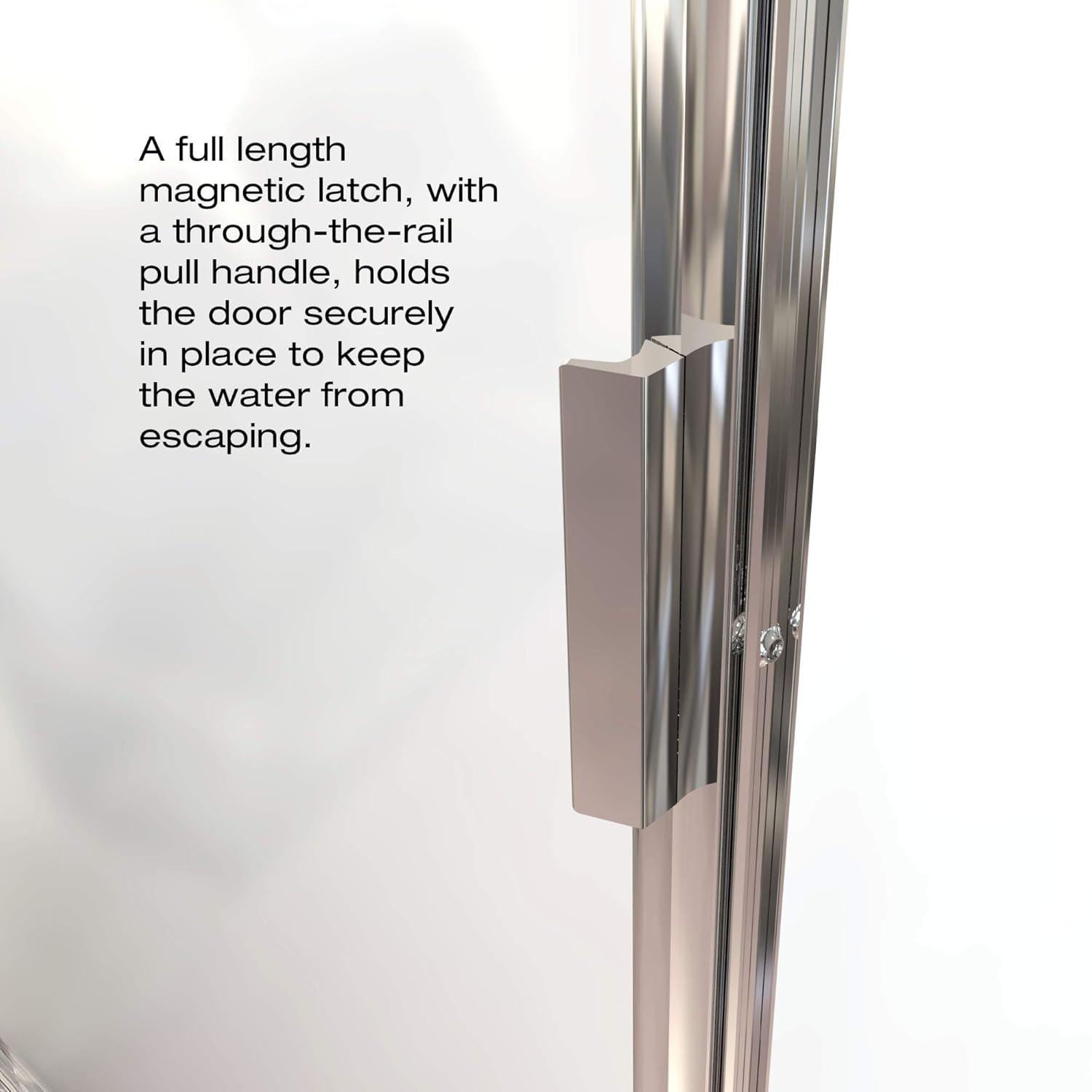 Sopora 22.5" W x 67" H Pivot Framed Shower Door