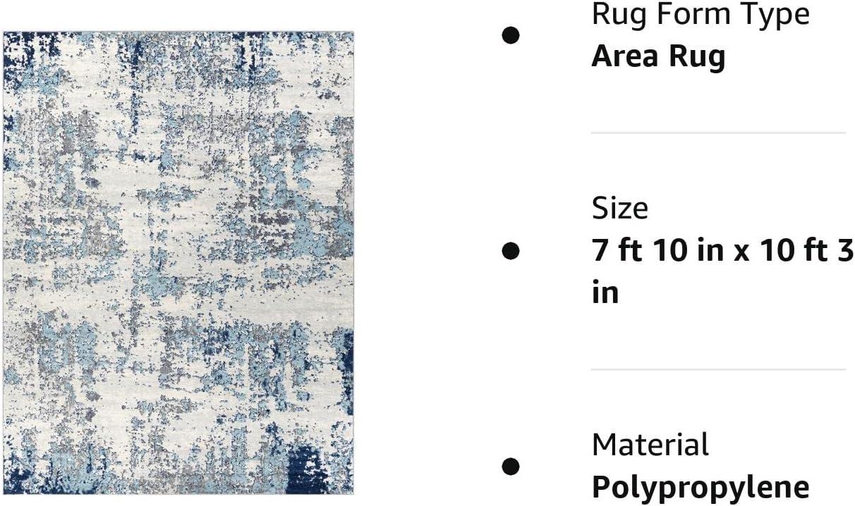 Artistic Weavers Sunderland Abstract Area Rug, Blue ,7'10" x 10'3"