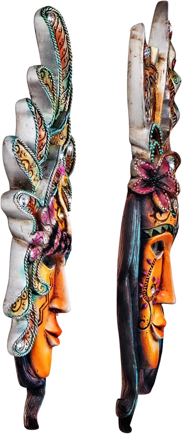 Design Toscano 2 Piece Masquerade Mask Wall Décor Set | Wayfair