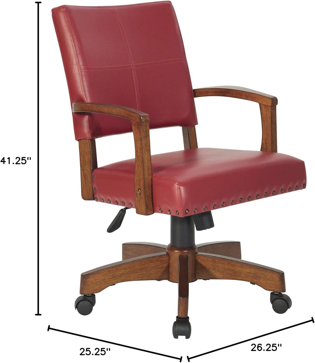 Carbon Loft  Letha Deluxe Desk Chair Red