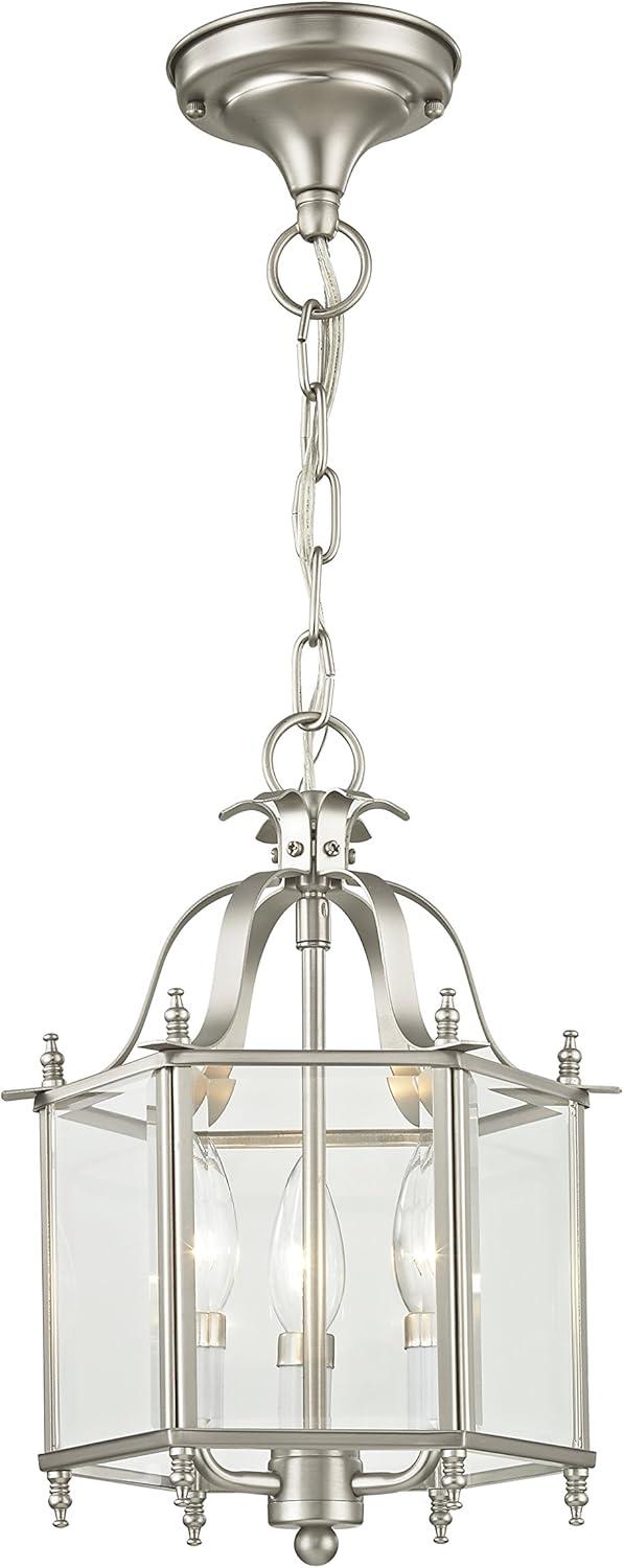 Livex Lighting Livingston 3 - Light Chandelier in  Brushed Nickel