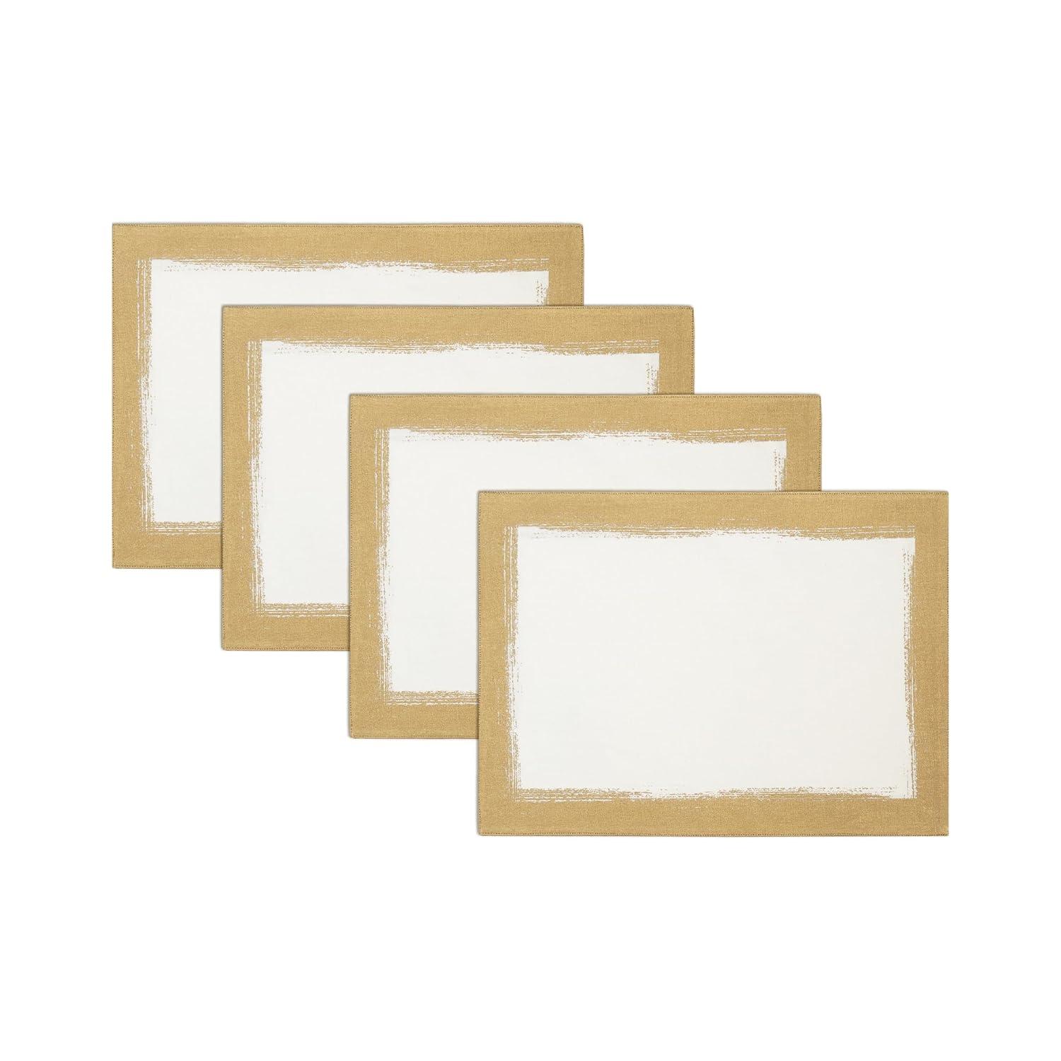 Villeroy & Boch Metallic Brushstroke Linen Blend Placemat & Reviews | Wayfair