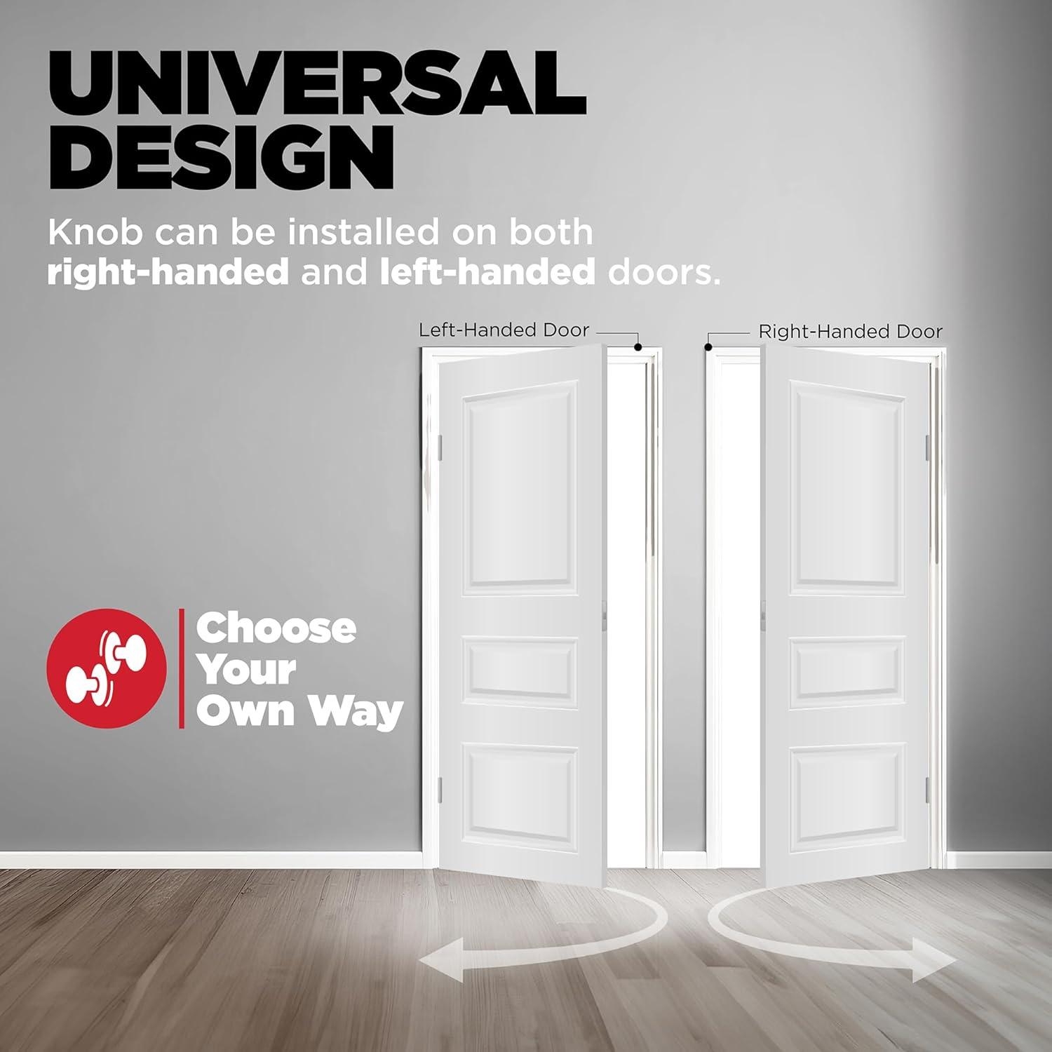 Tylo Keyed Entry Knob featuring SmartKey Security