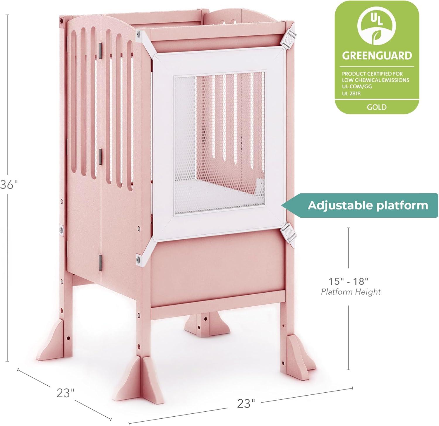 Guidecraft Contemporary Kitchen Helper Foldable Step Stool