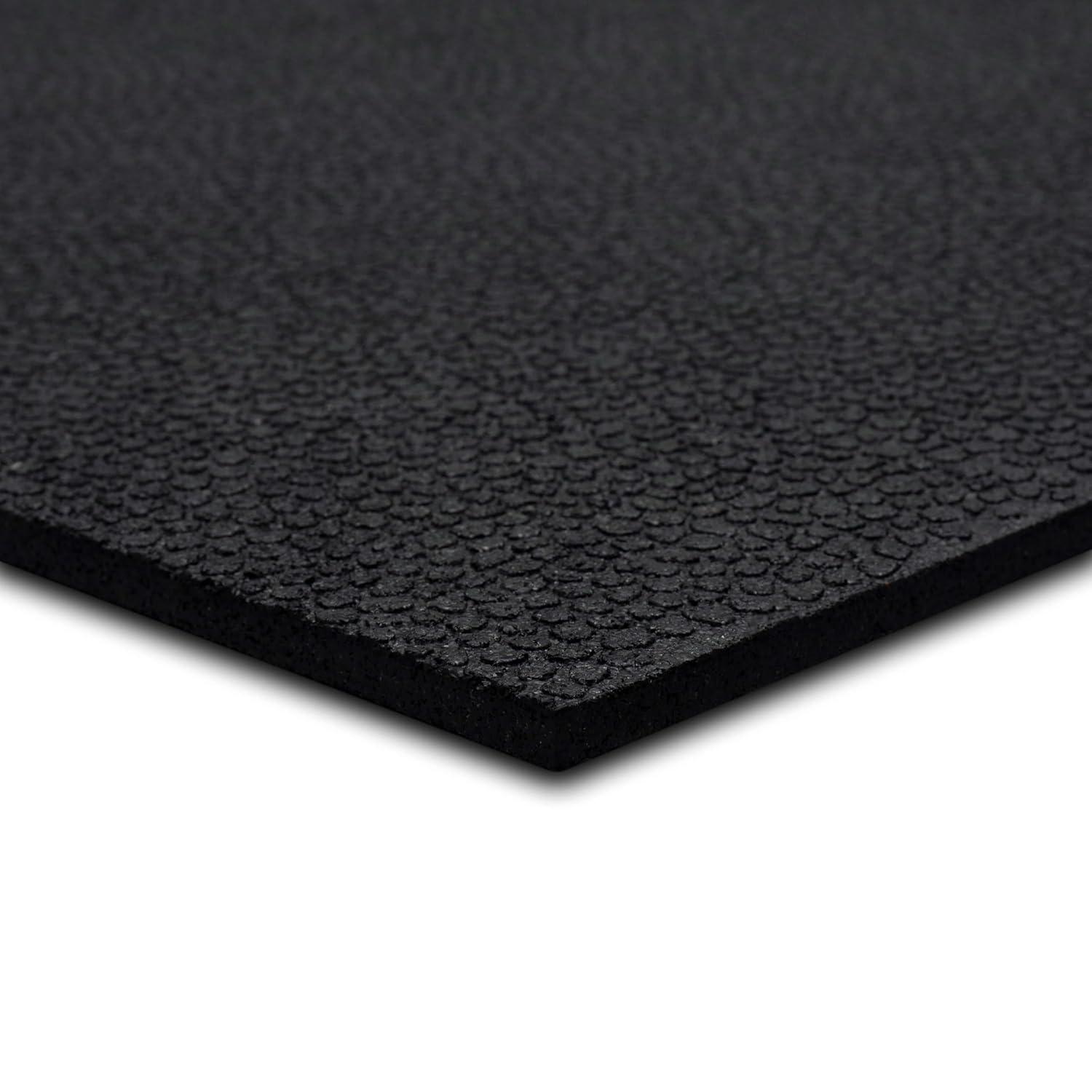 Mohawk Home Solid Multi Purpose 1/2" Non Skid Heavy Duty Rubber Gym Mat
