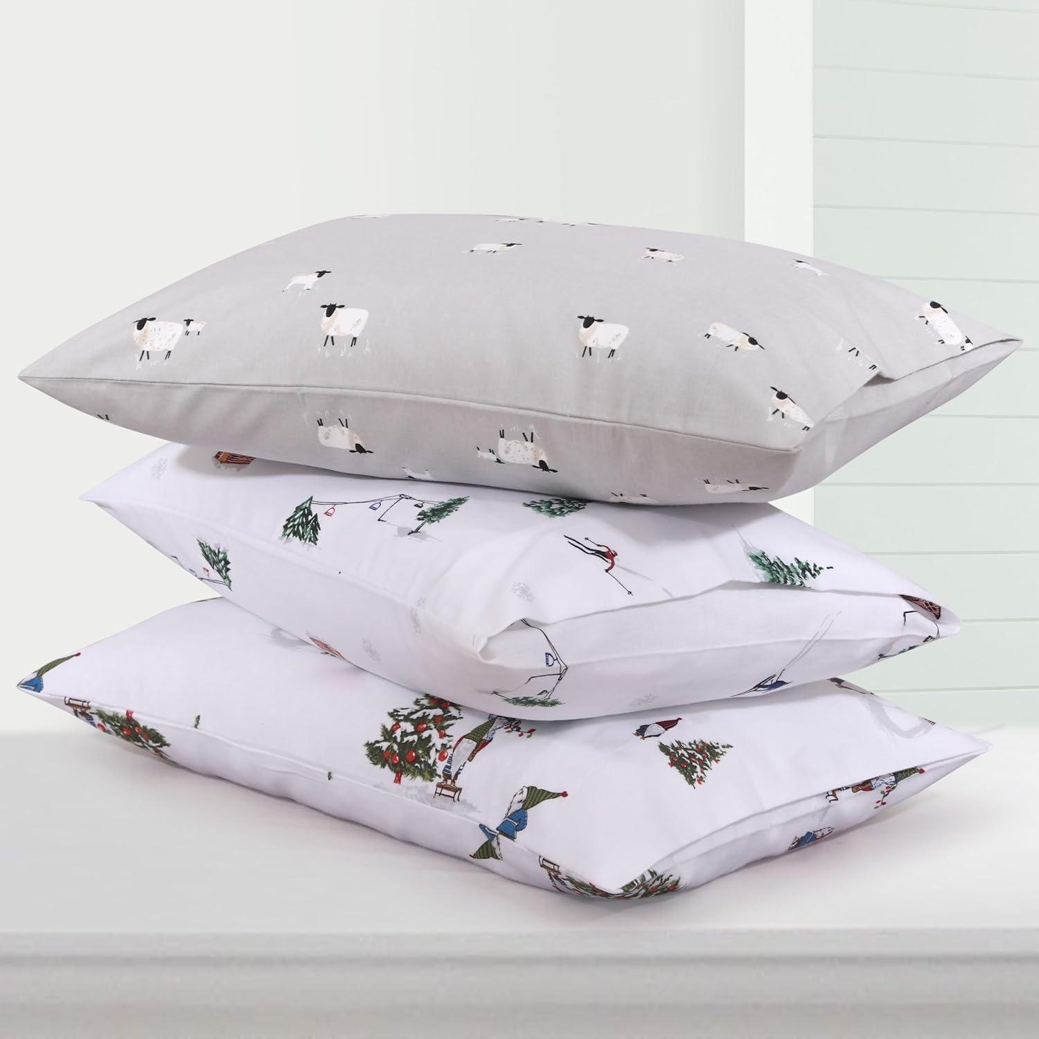 Azores Home 100% Cotton Turkish Flannel Extra Deep Pocket Sheet Set