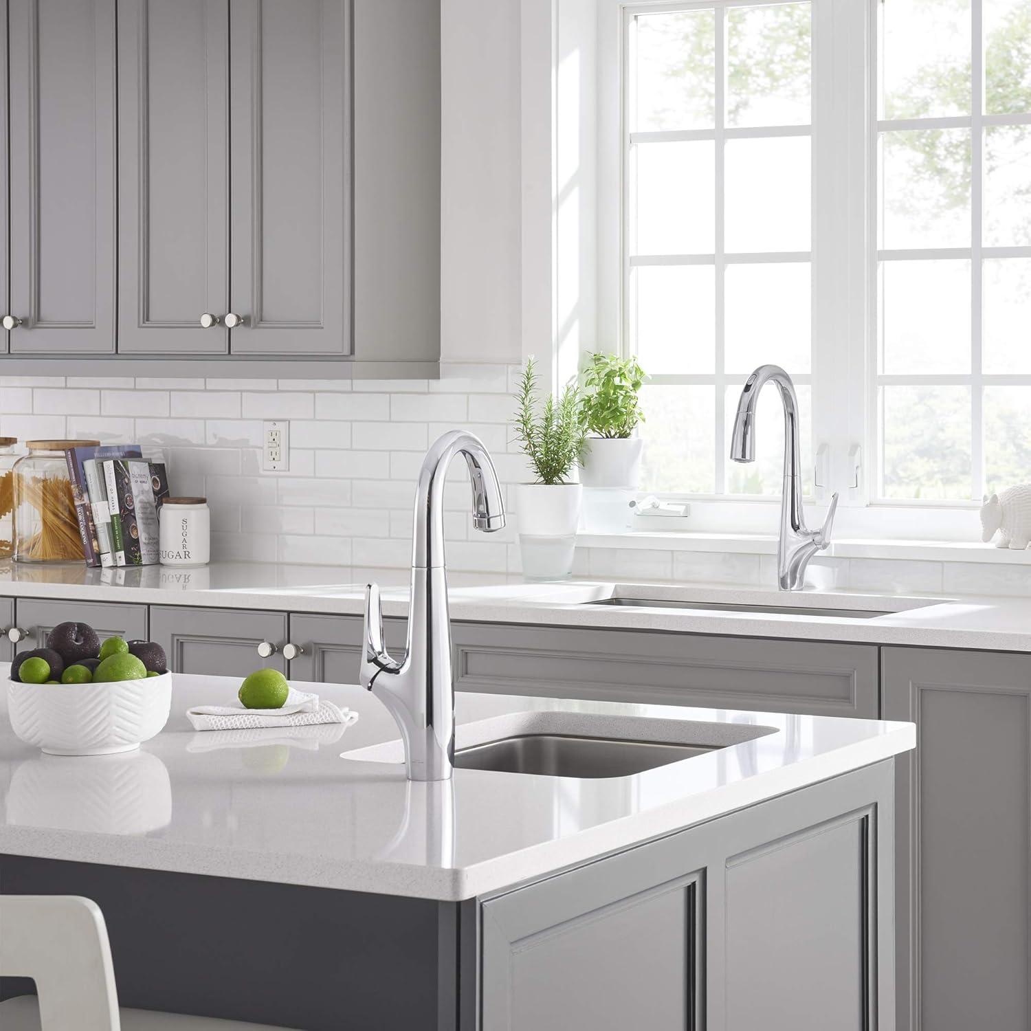 American Standard Avery Selectronic Single-Handle Pull-Down Sprayer Kitchen Faucet in Stainless Steel