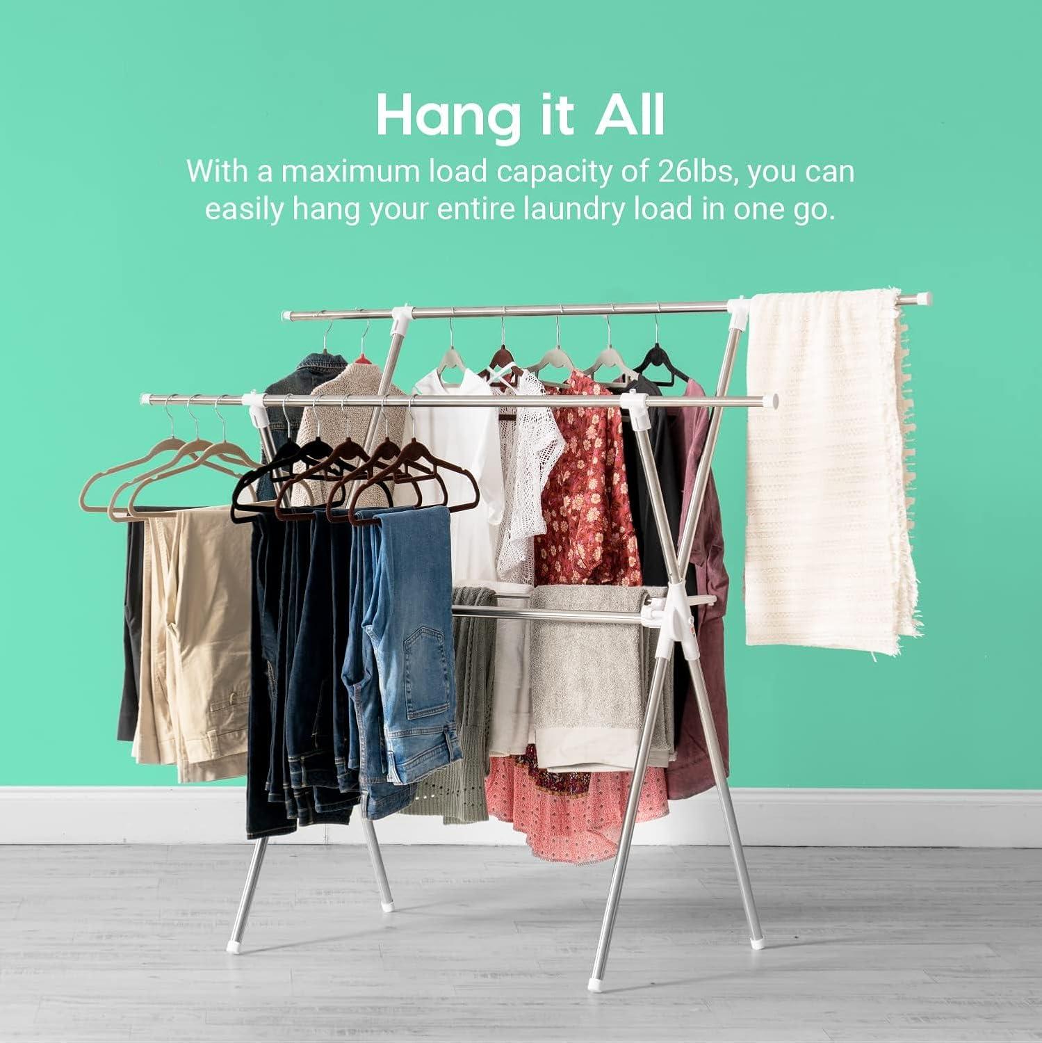 IRIS USA Clothes Drying Rack