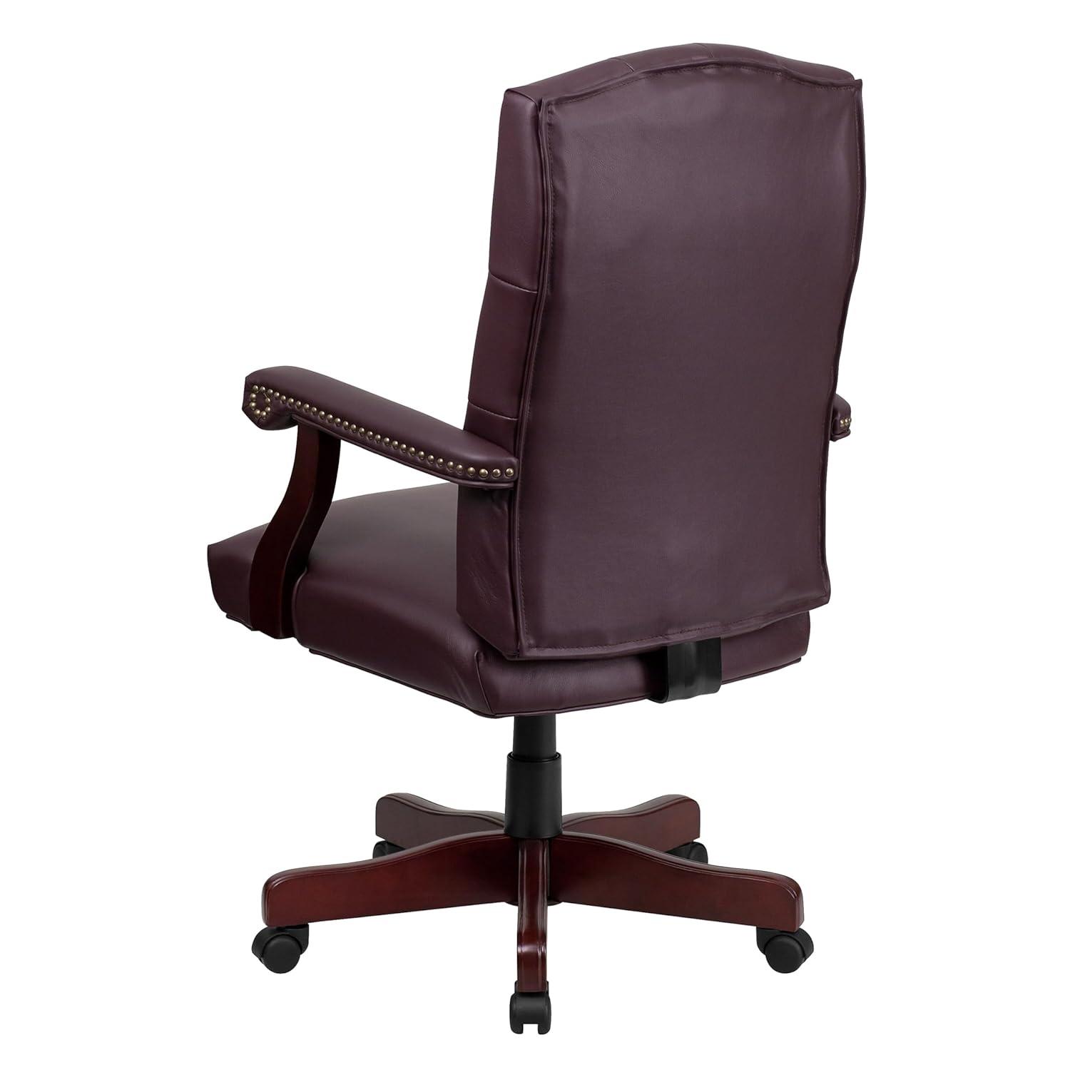 Flash Furniture Executive Swivel Office Chair with Arms