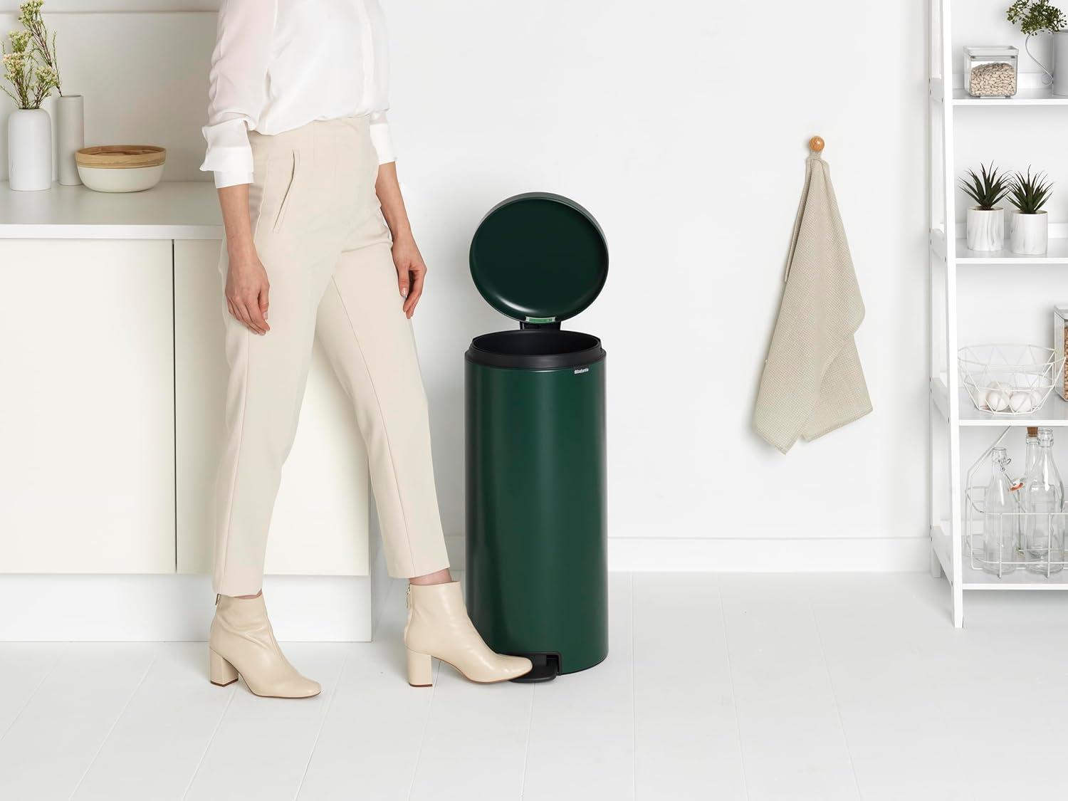 Brabantia NewIcon Step On Trash Can, 8 Gallon (30 Liter)