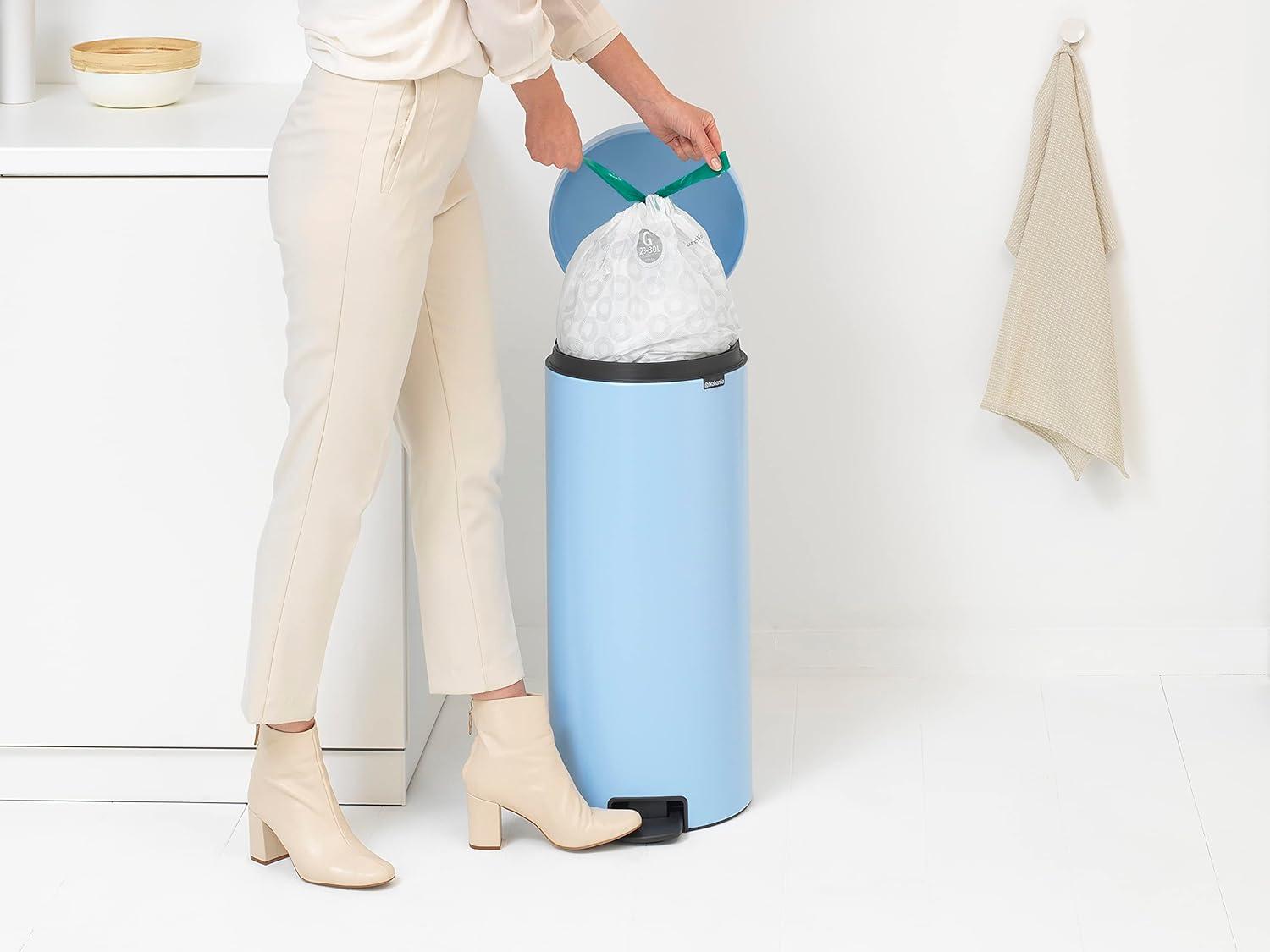 Brabantia NewIcon Step On Trash Can, 8 Gallon (30 Liter)