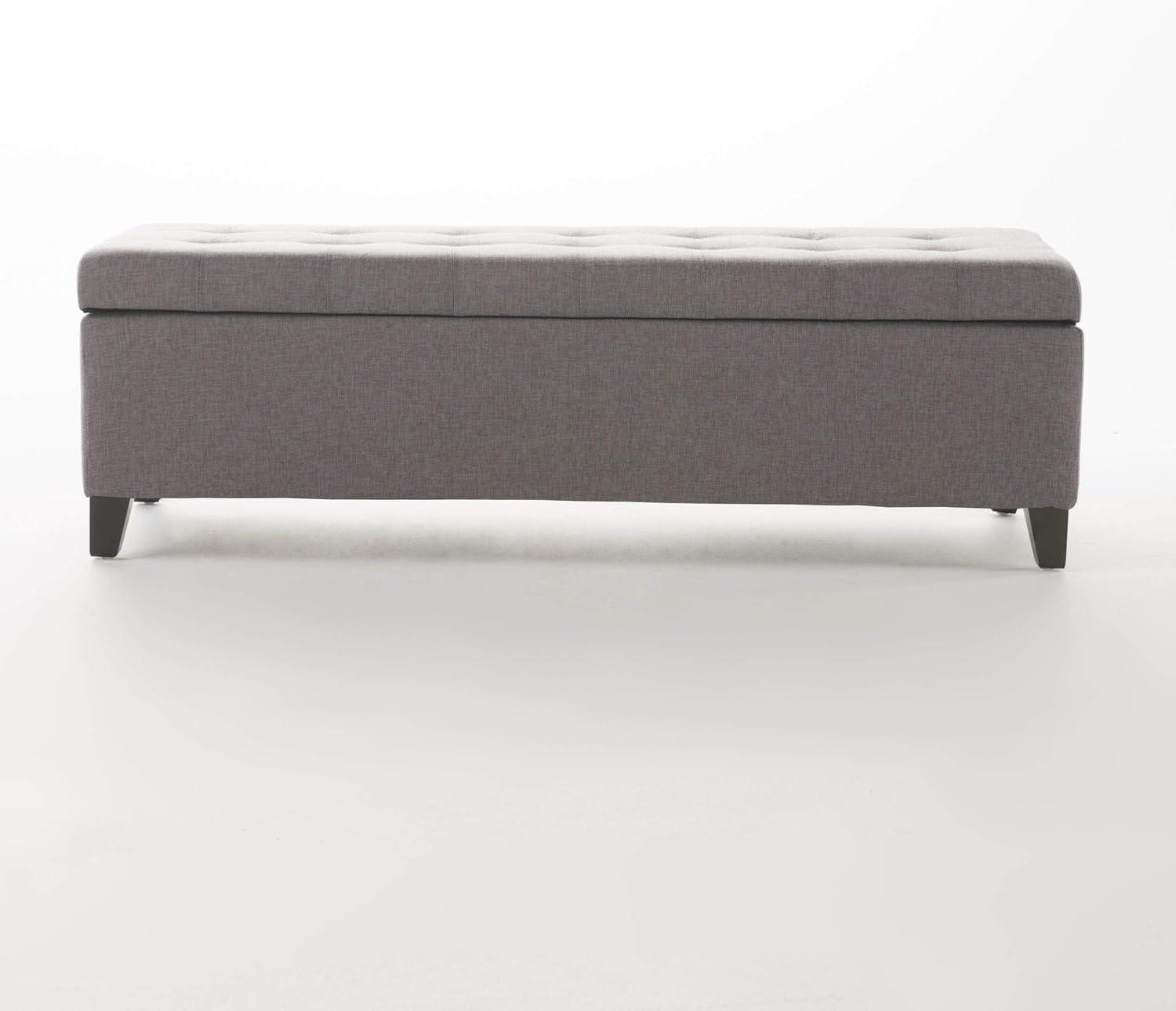 Sterling Fabric Tufted Storage Ottoman