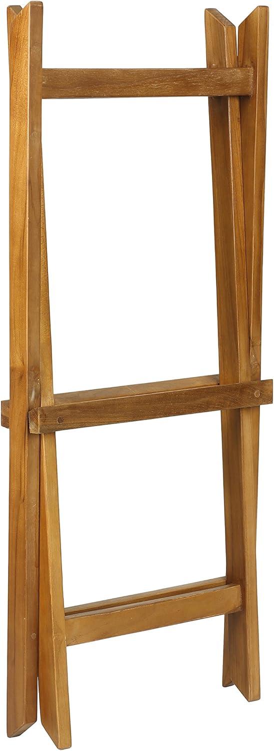 Cecilia Rectangular Teak Outdoor Folding Side Table