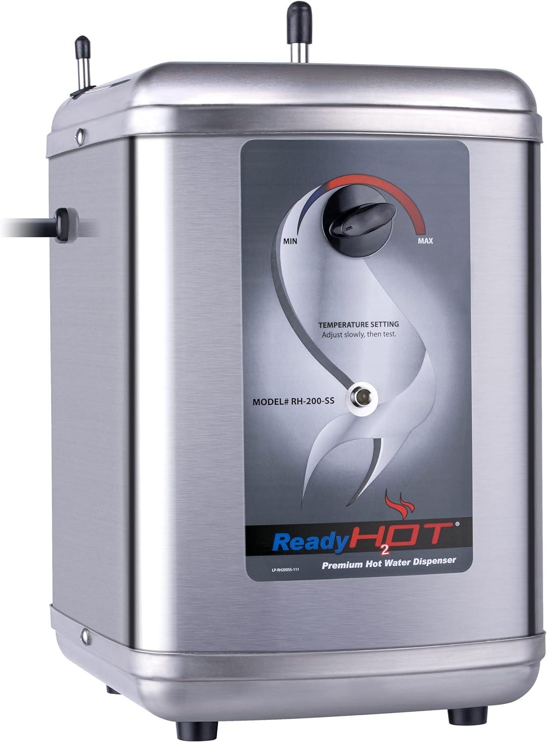 Ready Hot Instant Hot Water Dispenser, 1300W Stainless Steel Tank Only