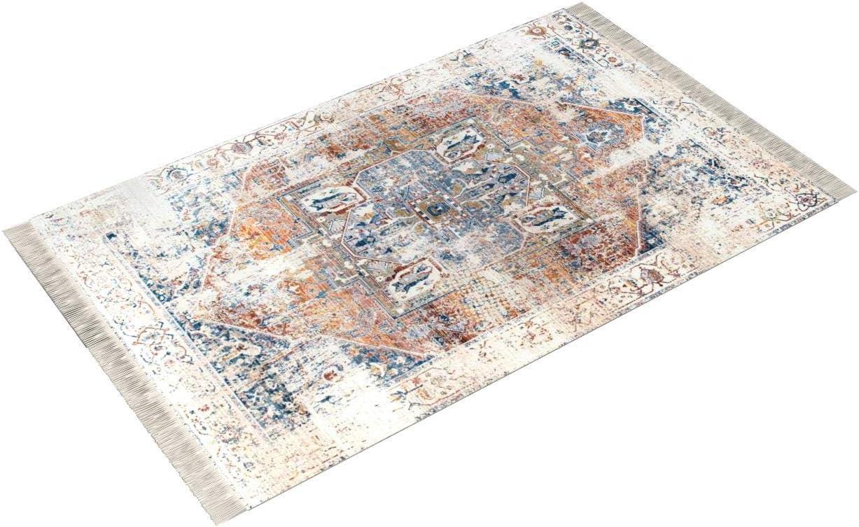 Nuloom Harriet Vintage Medallion Fringe Indoor Area Rug