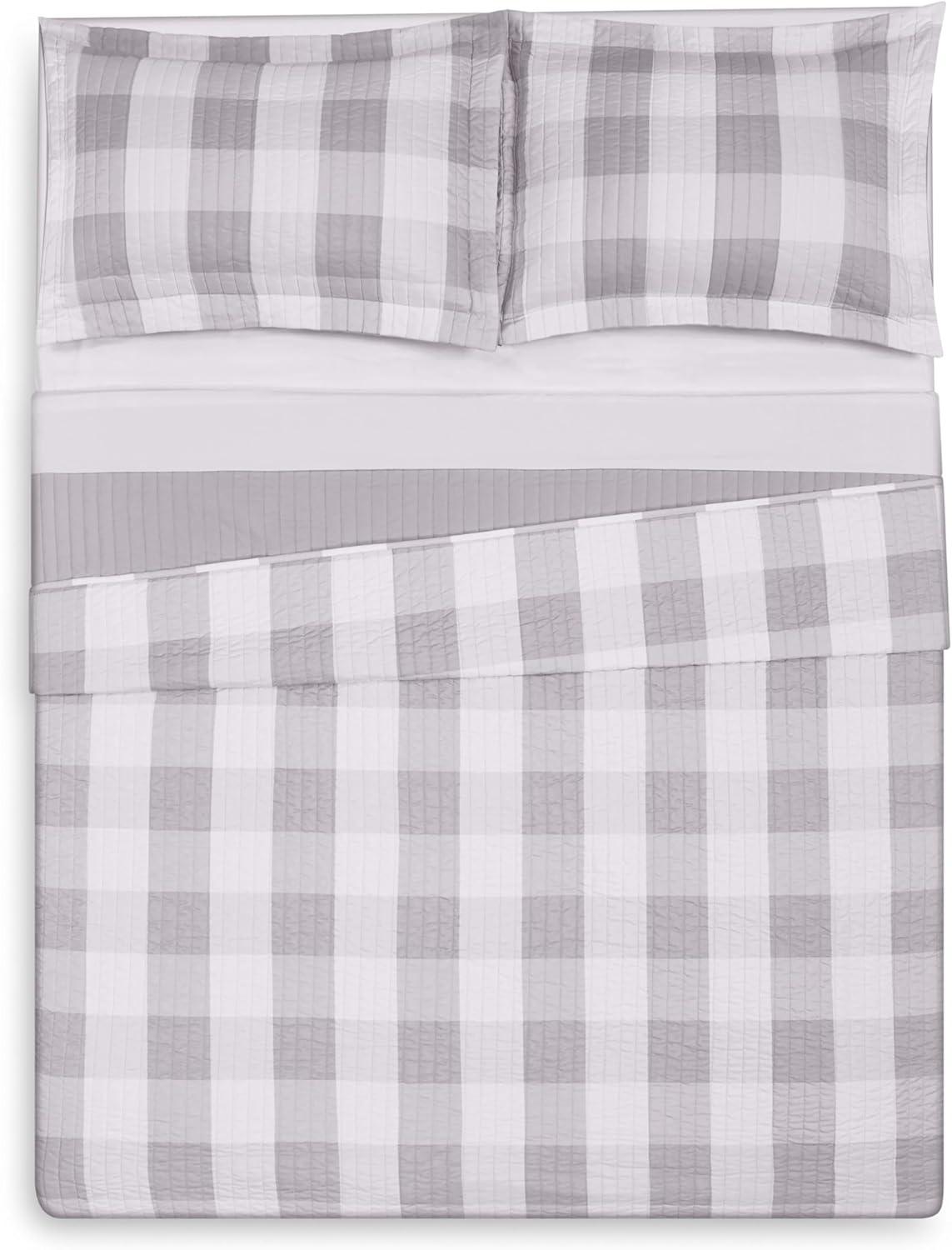 Truly Soft Buffalo Plaid Farmhouse / Country Plaid Quilt Set