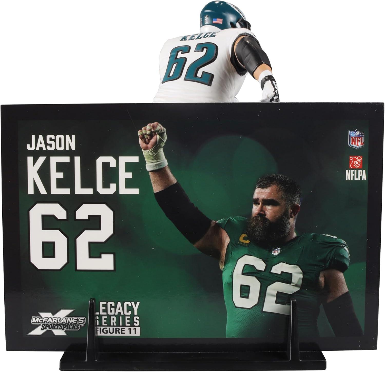 Jason Kelce Philadelphia Eagles Mcfarlane NFL Legacy Figures Chase