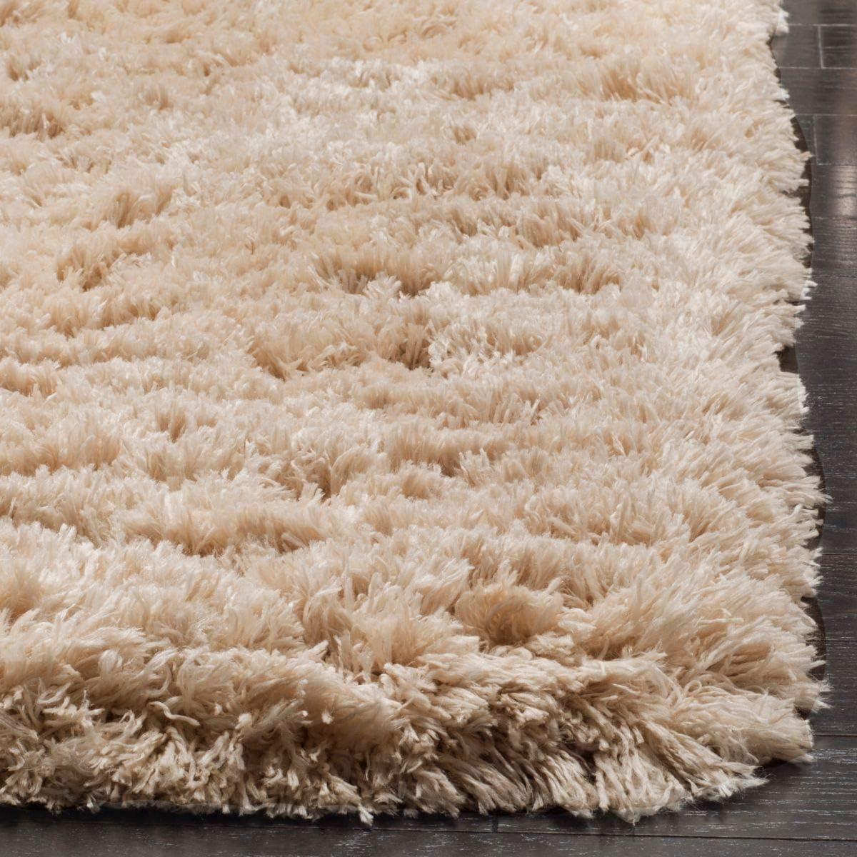 Polar Shag PSG800 Power Loomed Area Rug  - Safavieh