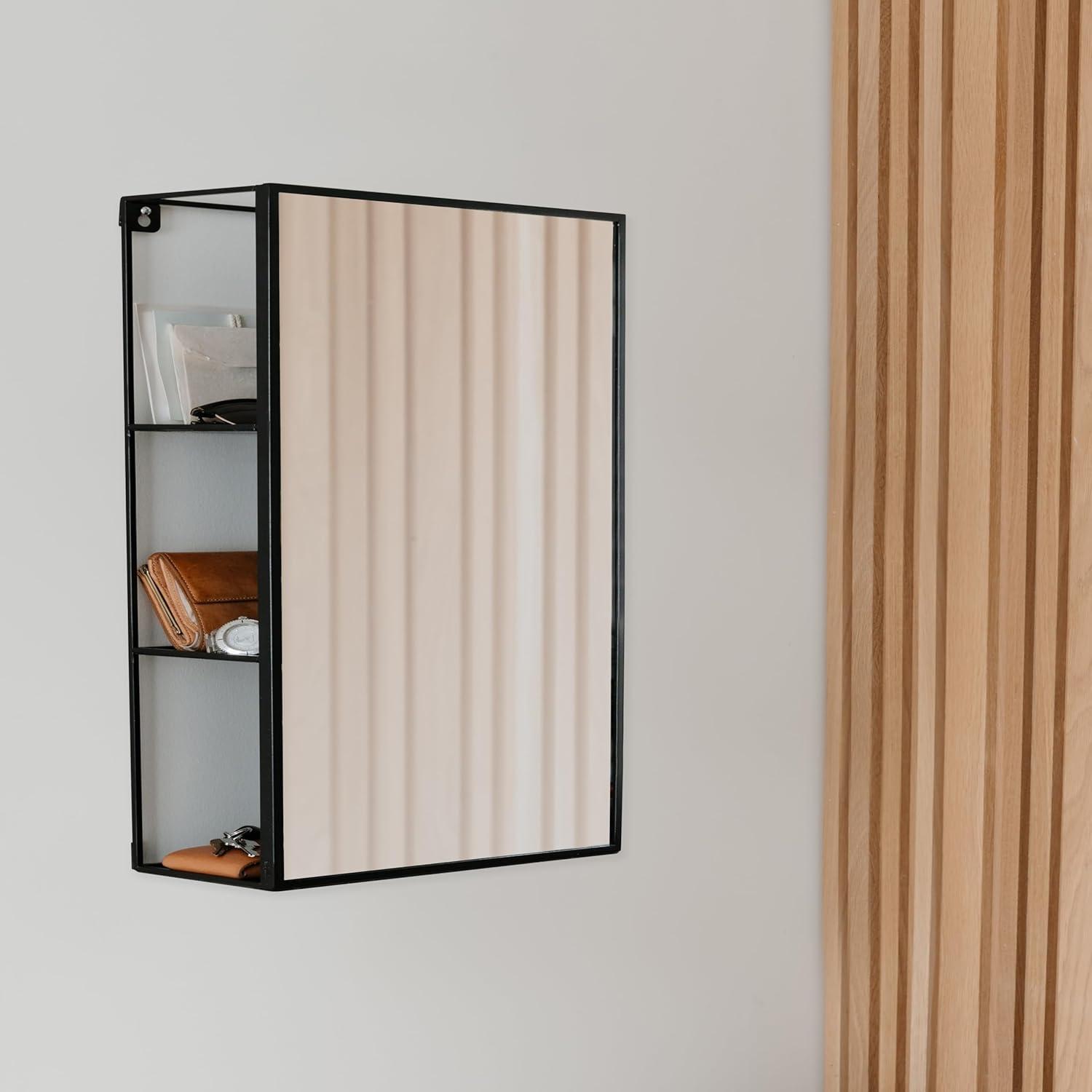 Cubiko Storage Wall Mirror