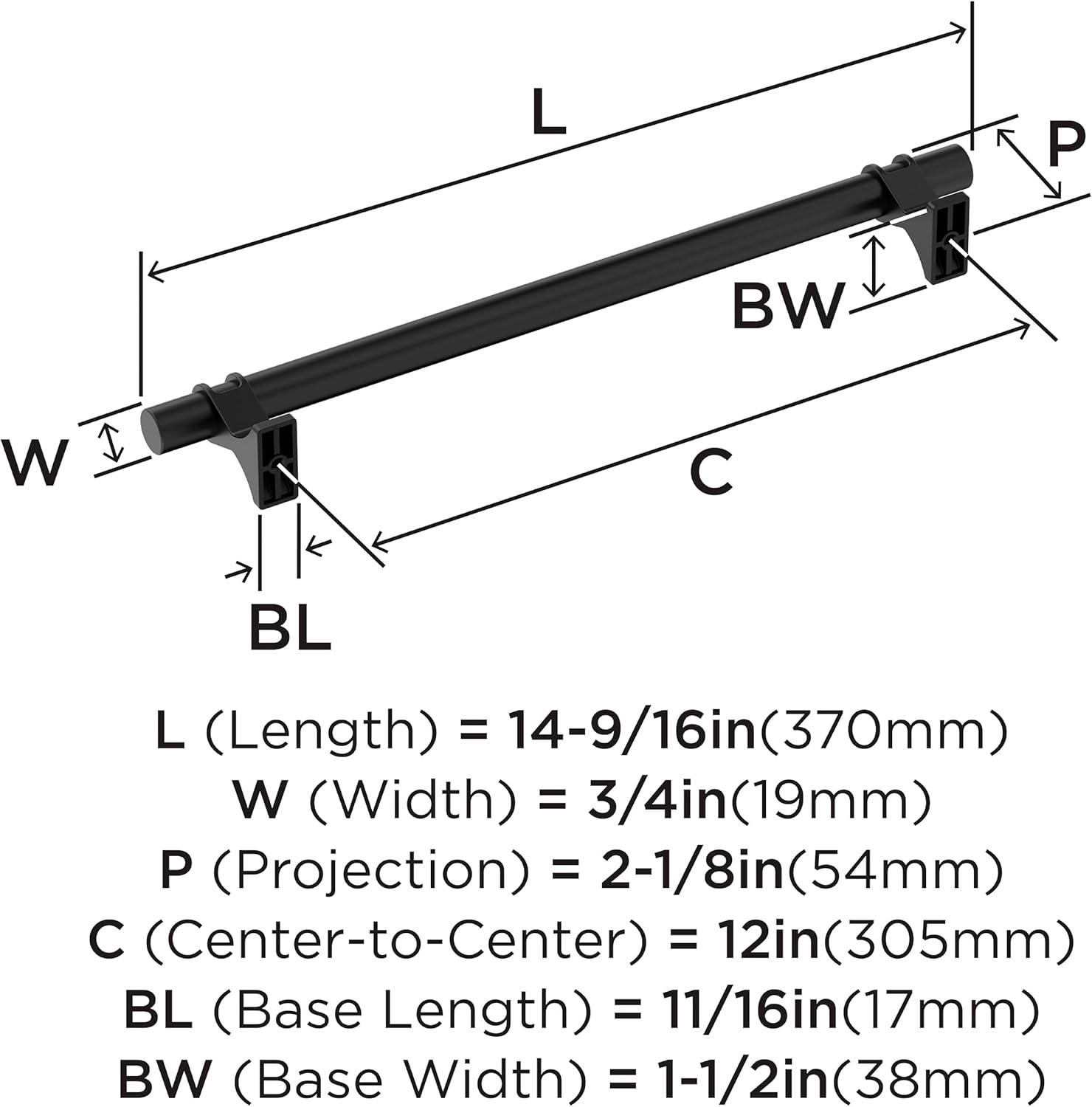 Davenport 12 inch (305mm) Center-to-Center