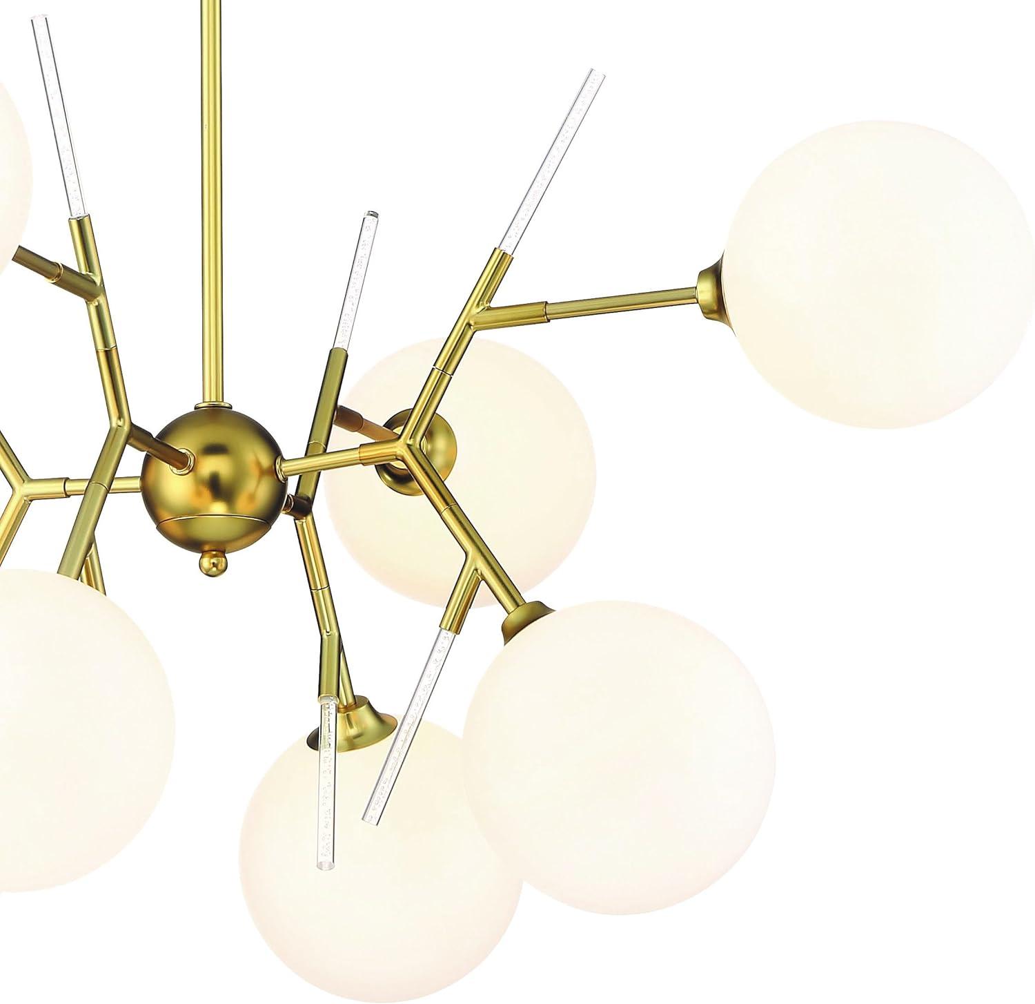 P1488-248-George Kovacs Lighting-8 Light Chandelier-36 Inches Wide by 26 Inches Tall -Traditional Installation