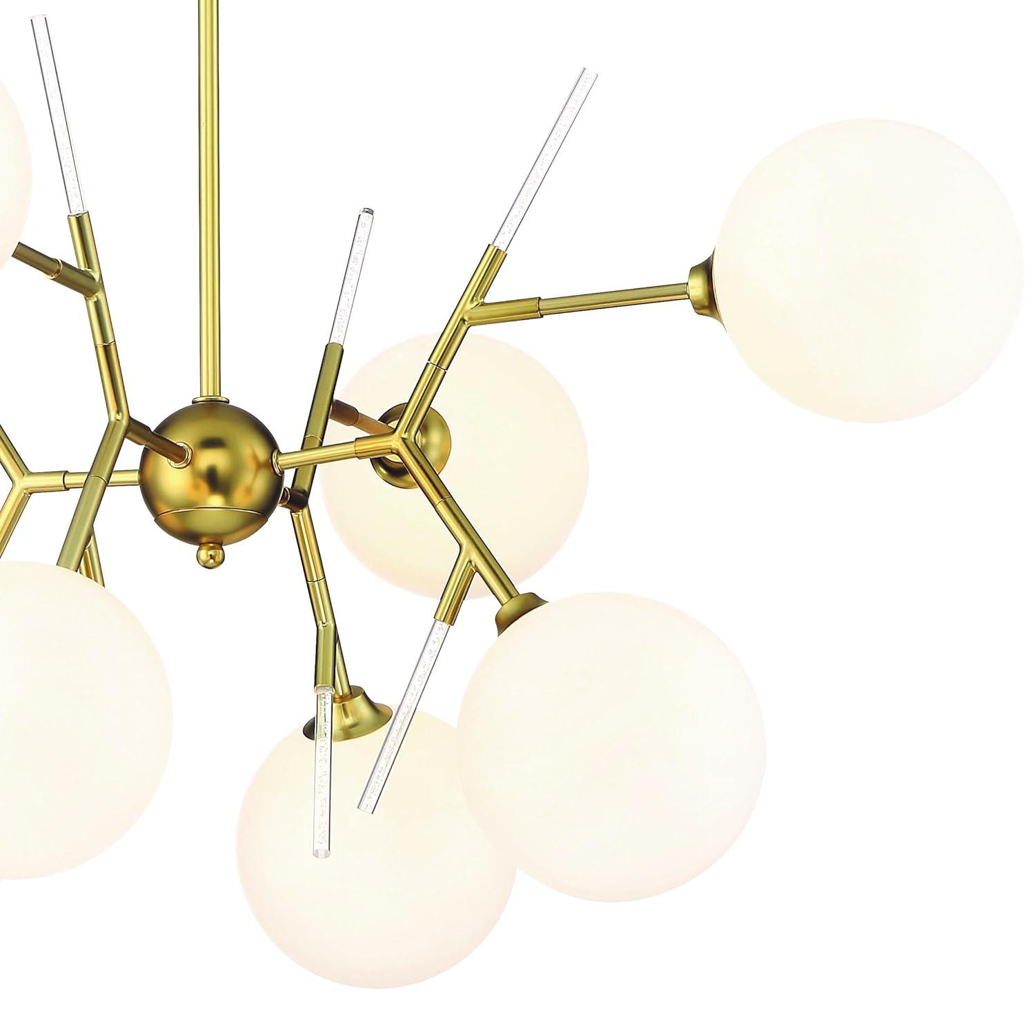 P1488-248-George Kovacs Lighting-8 Light Chandelier-36 Inches Wide by 26 Inches Tall -Traditional Installation