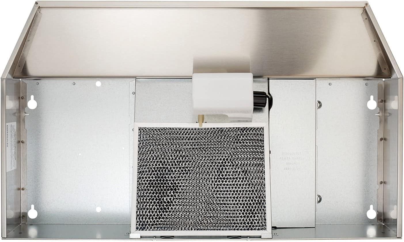 Broan NuTone 36" Steel 190 CFM Ductless (Non-Vented) Under Cabinet Range Hood with Charcoal Filter