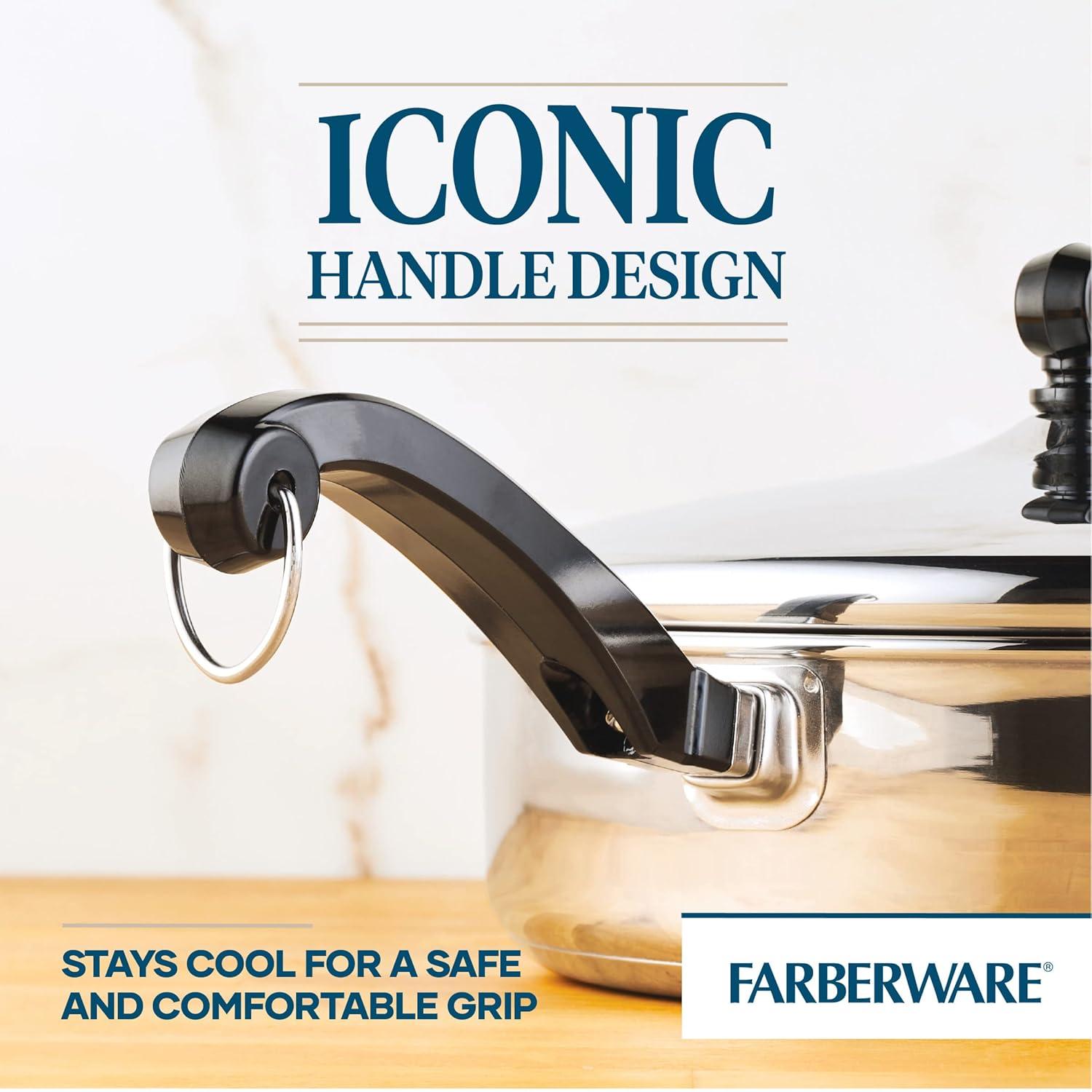 Farberware Farberware Classic Series Stainless Steel Sauté Pan with Lid