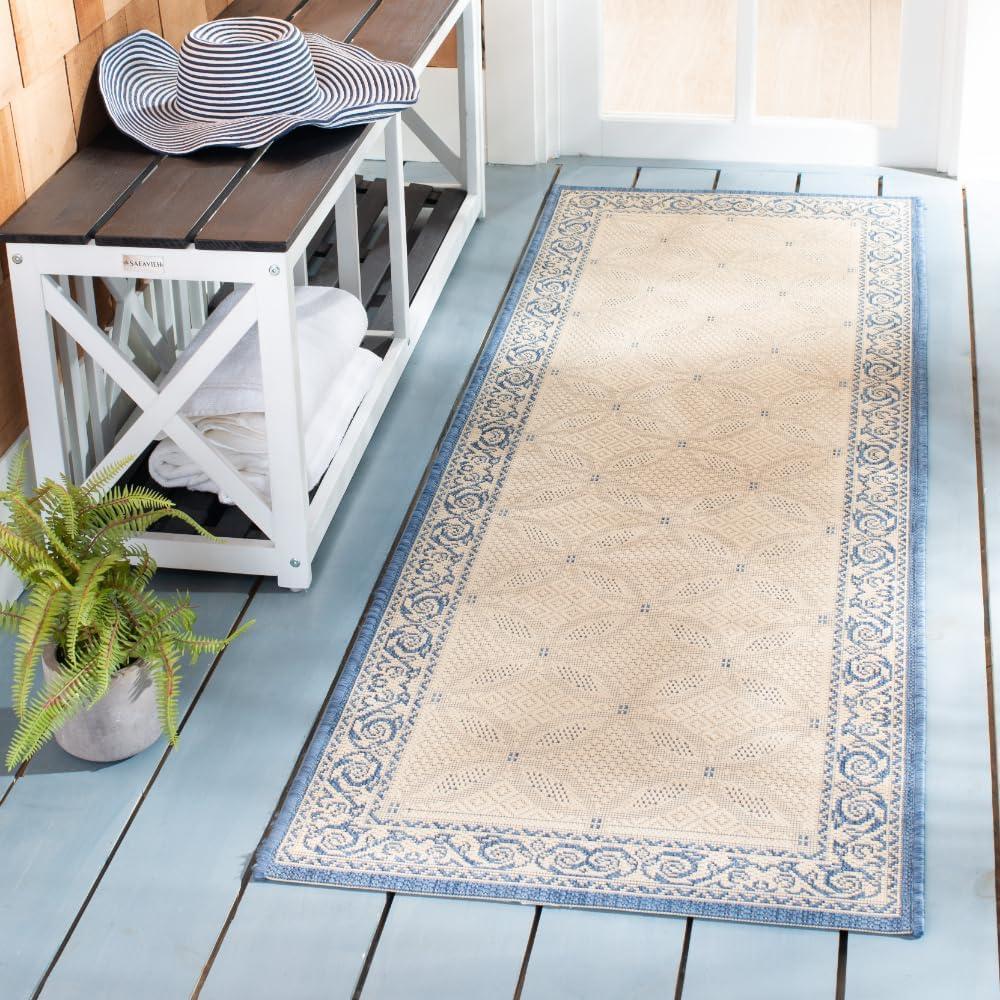 Courtyard CY1502 Power Loomed Indoor/Outdoor Area Rug  - Safavieh