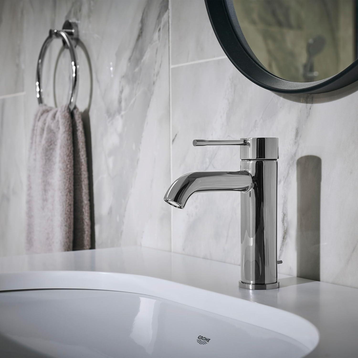 Essence Nuevo Grifo de Baño Monomando de Tamaño S con un Solo Orificio - 1,2 GPM