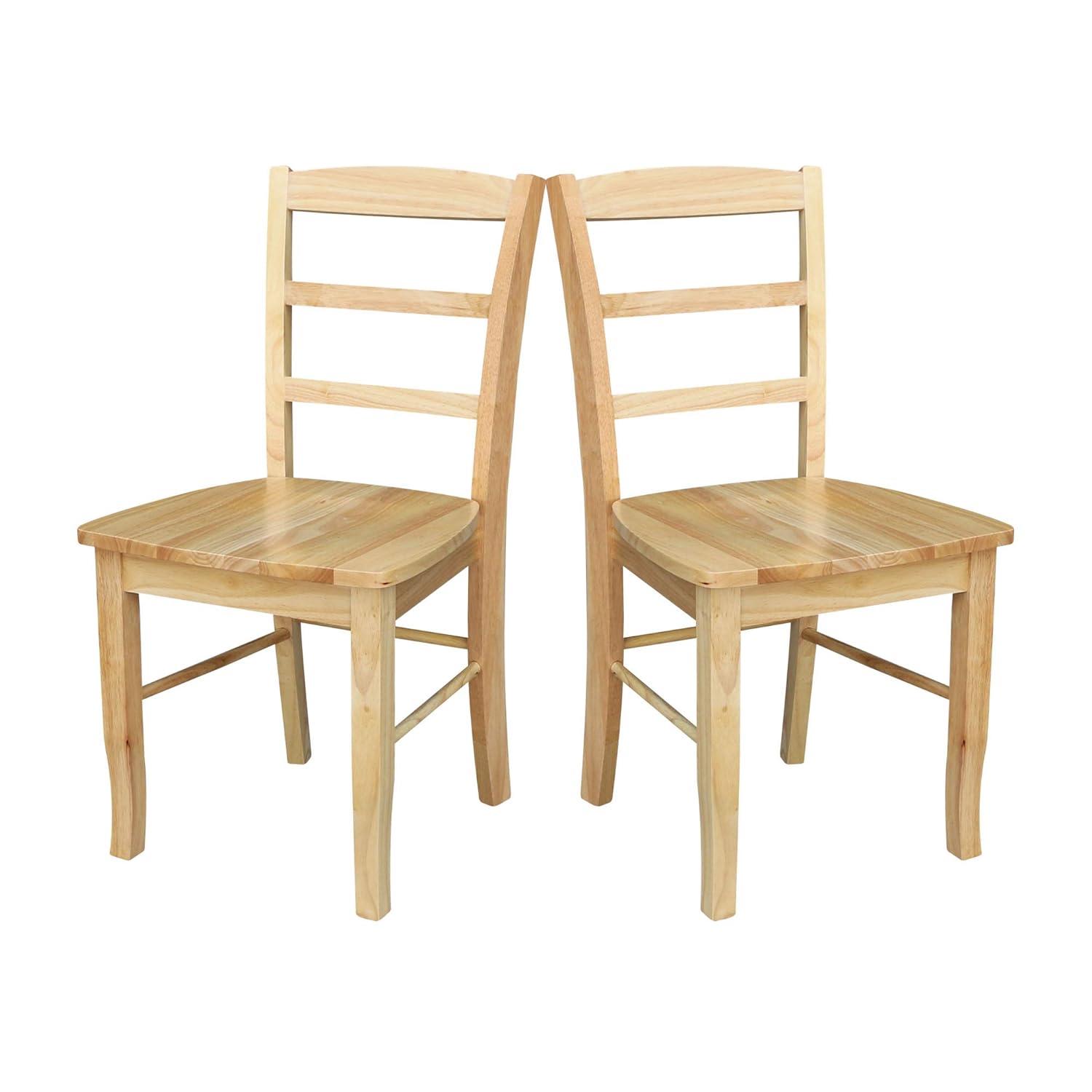 Set of 2 Madrid Ladderback Chairs - International Concepts