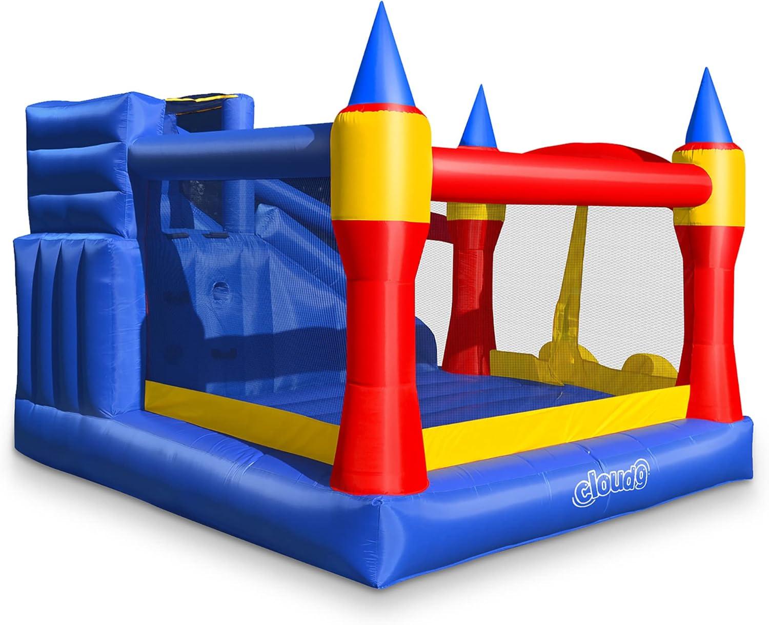 Cloud 9 Royal Slide Bounce House - Inflatable Bouncer